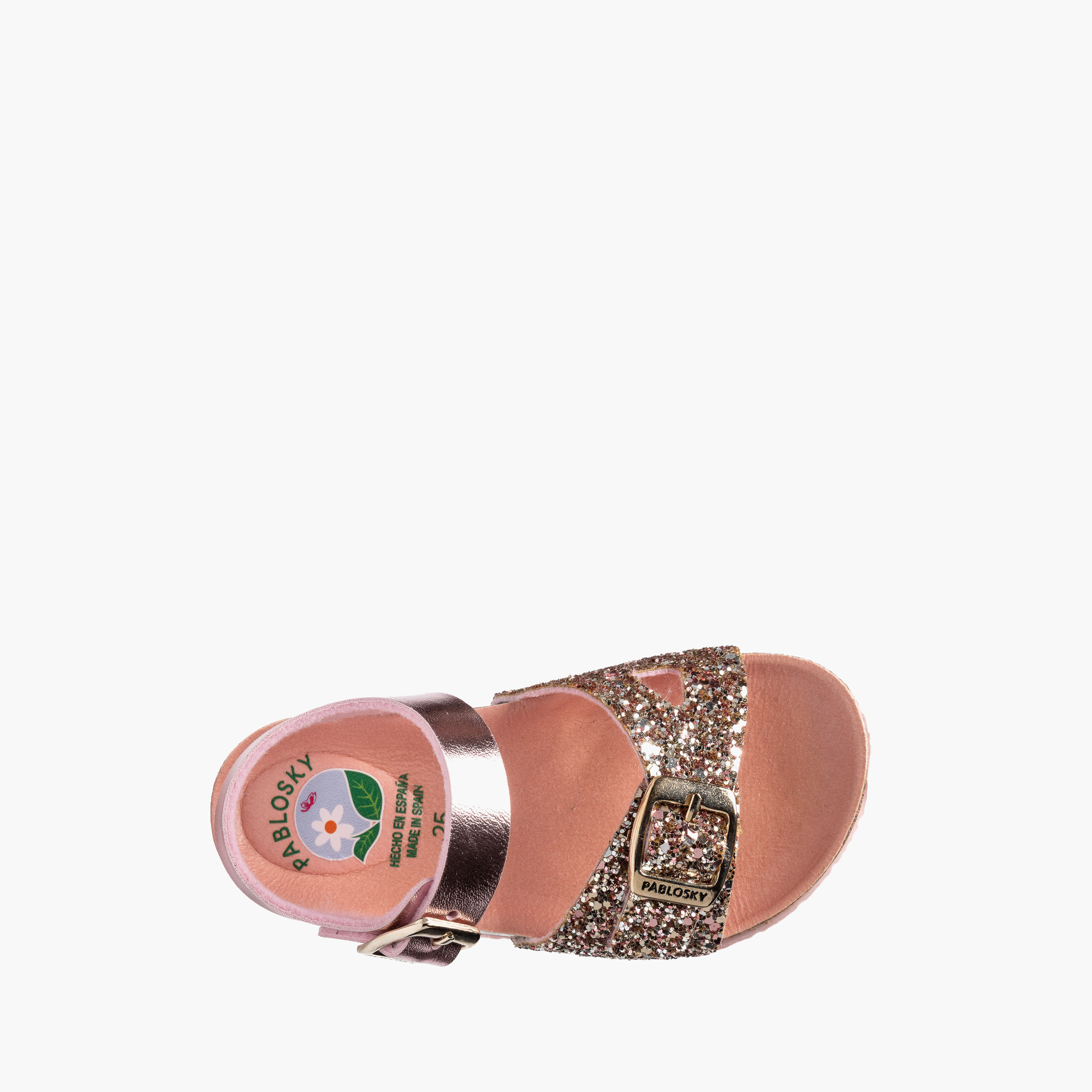 صندل بتفاصيل جليتر للبنات من بابلوسكي-girls-shoes-sandals-image-4