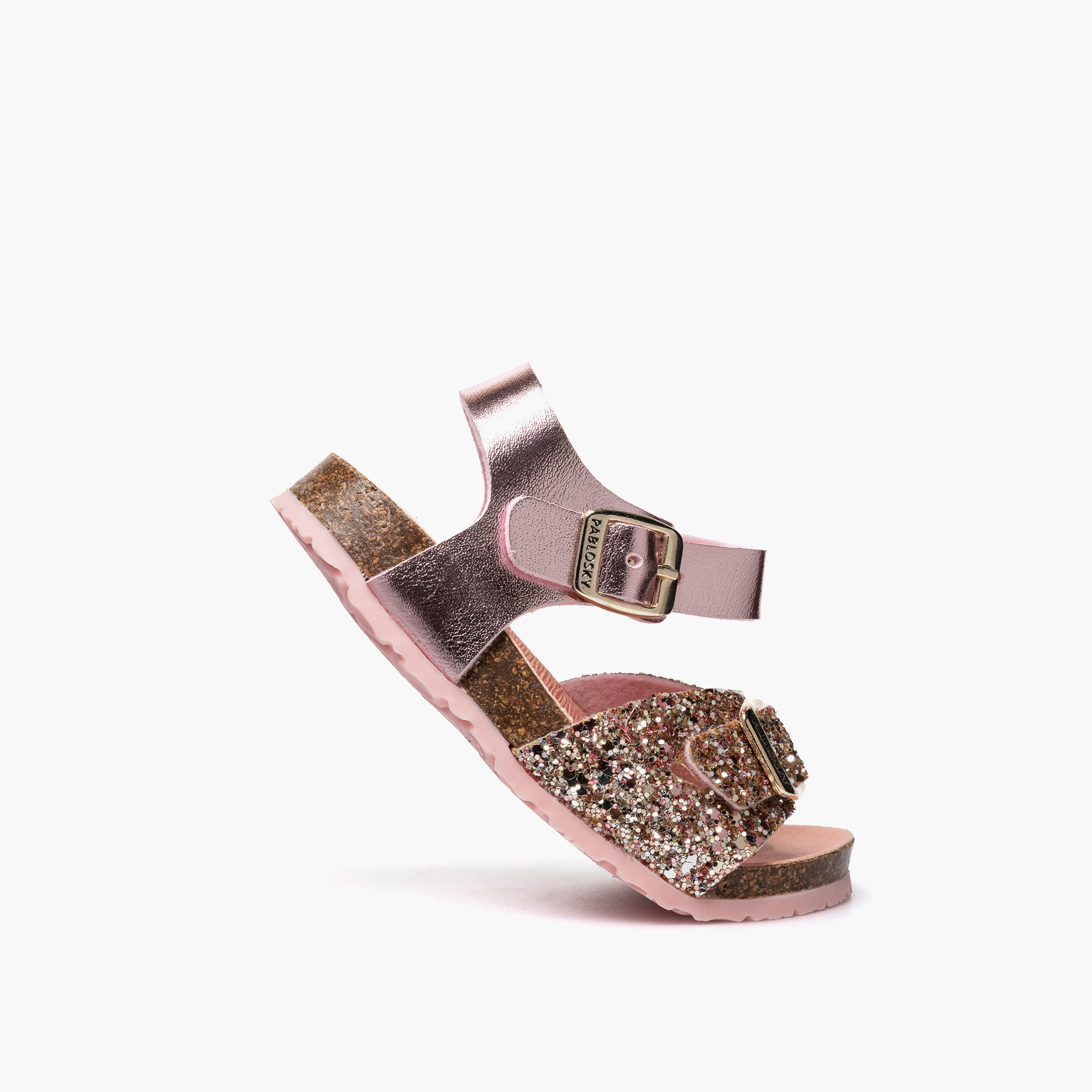 صندل بتفاصيل جليتر للبنات من بابلوسكي-girls-shoes-sandals-image-5