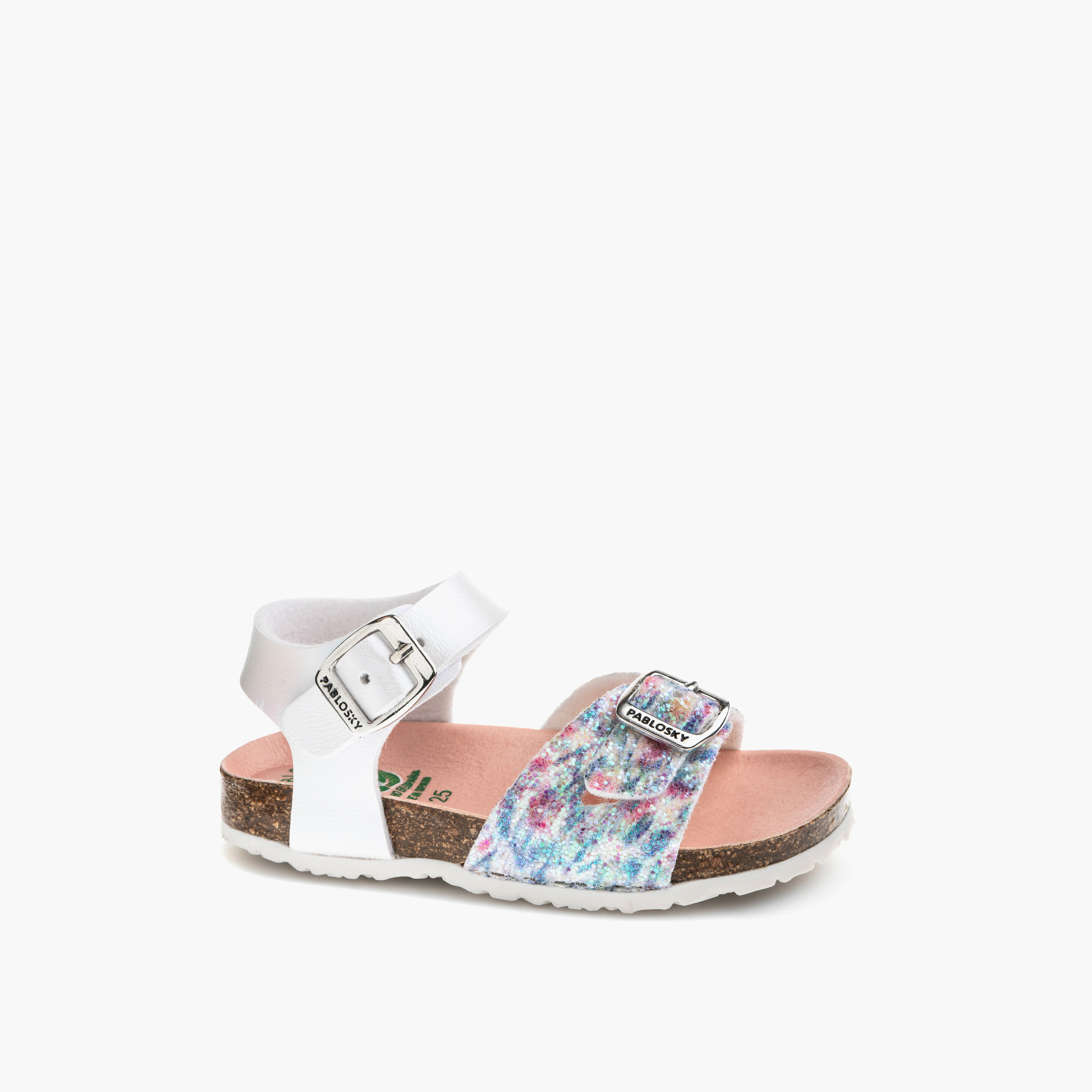 Pablosky Girls Floral Print Sandals-girls-shoes-sandals-image-1