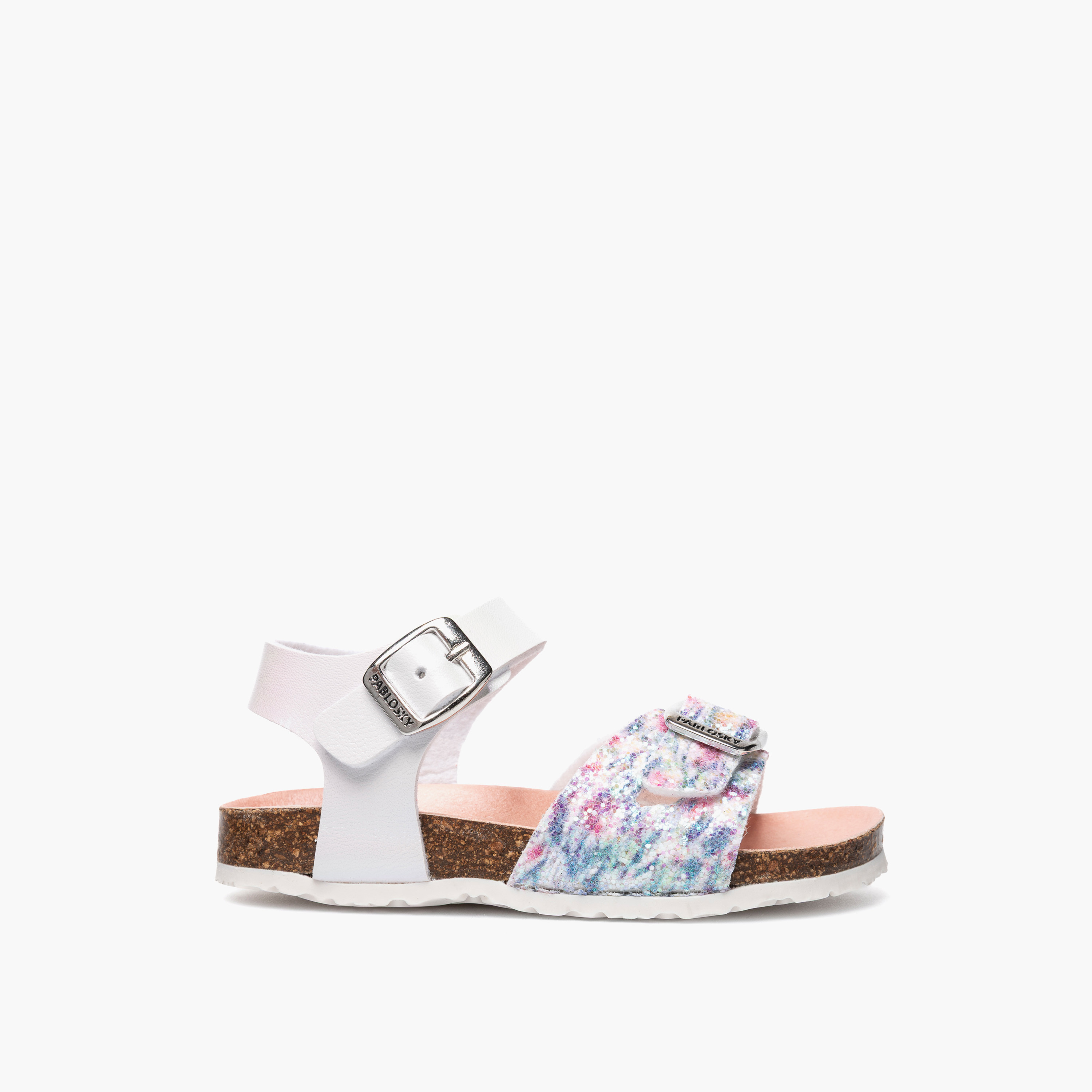 Pablosky Girls Floral Print Sandals-girls-shoes-sandals-image-2