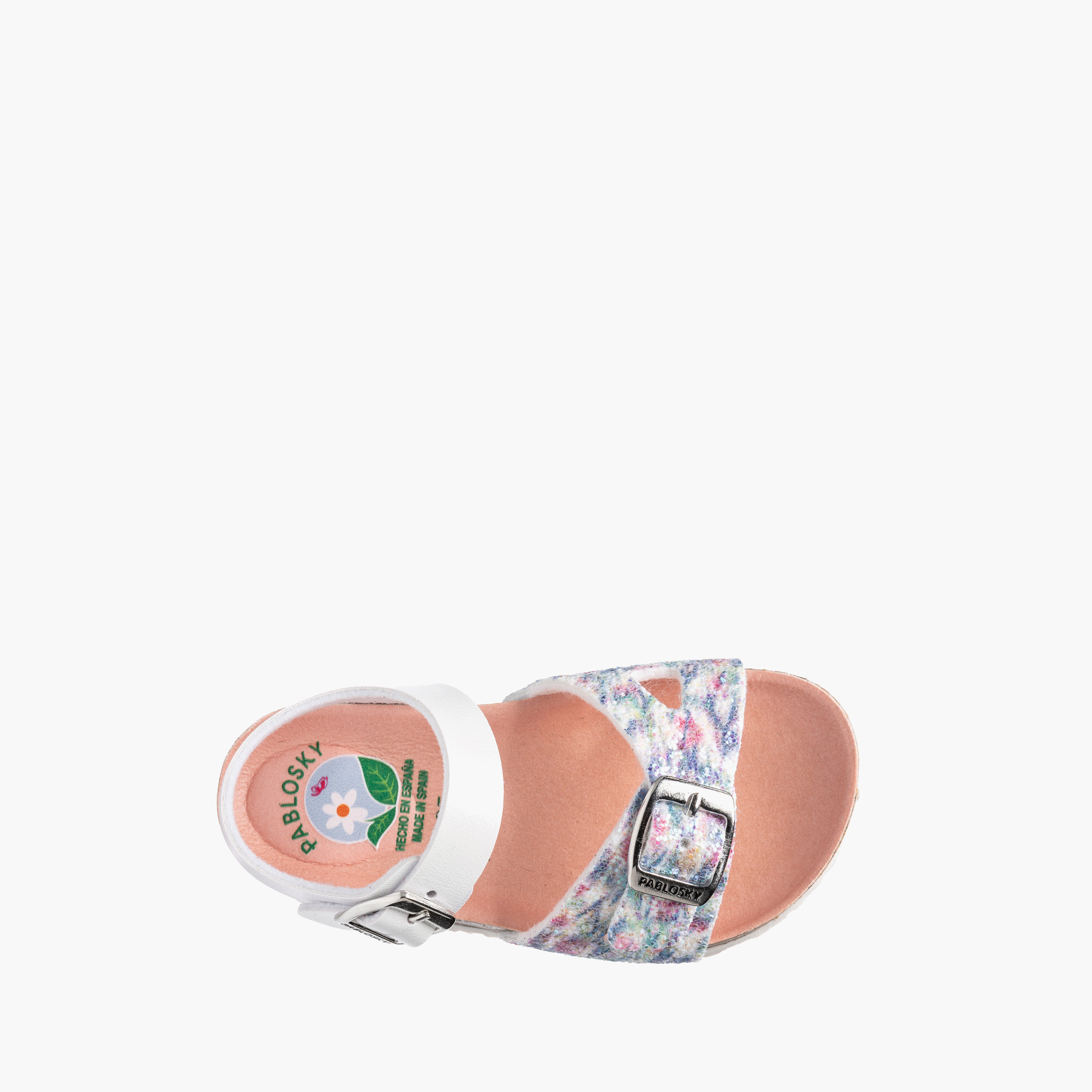 Pablosky Girls Floral Print Sandals-girls-shoes-sandals-image-4