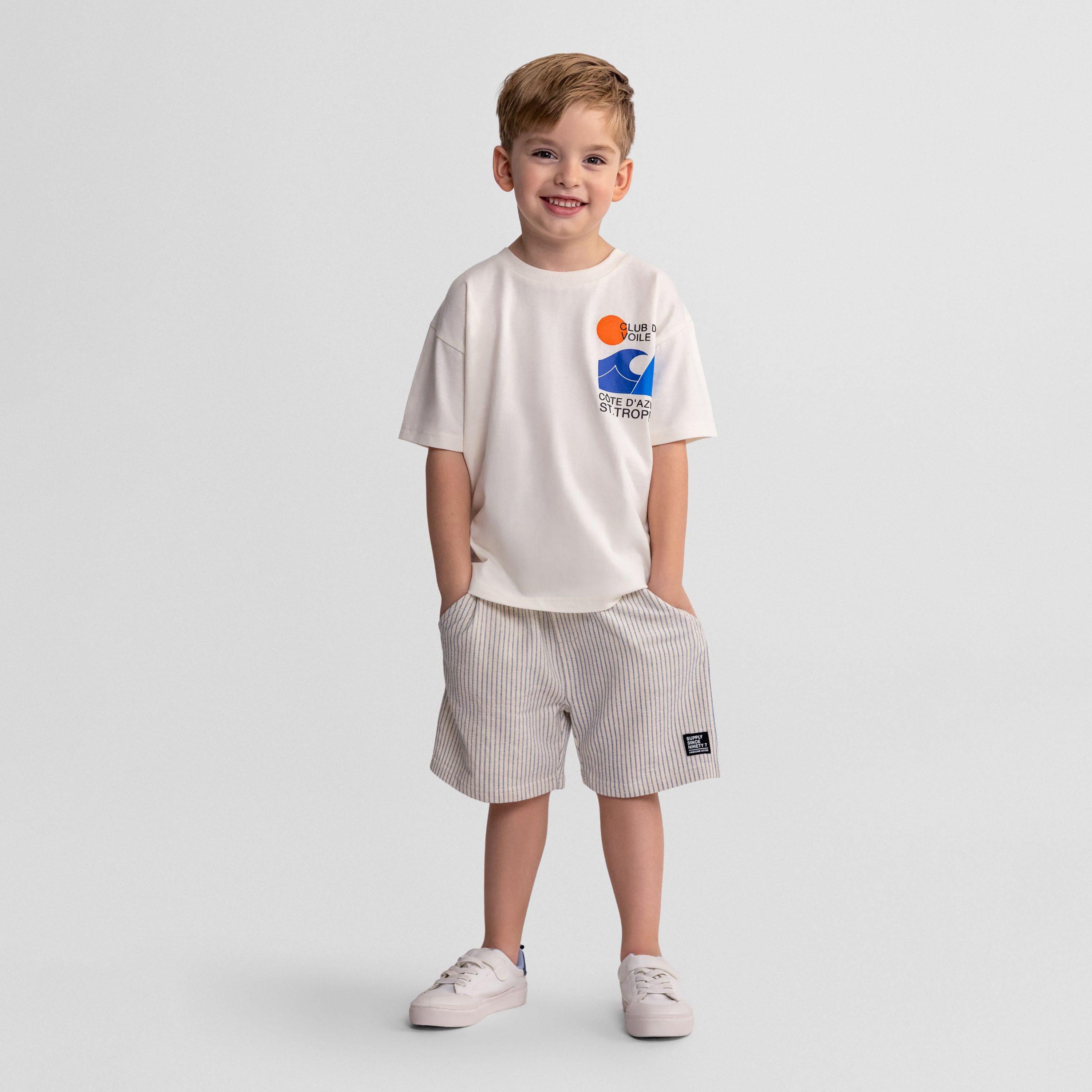 طقم تيشيرت غرافيك بأكمام قصيرة وشورت من مينوتي-boys-clothing-setsandcoords-image-1