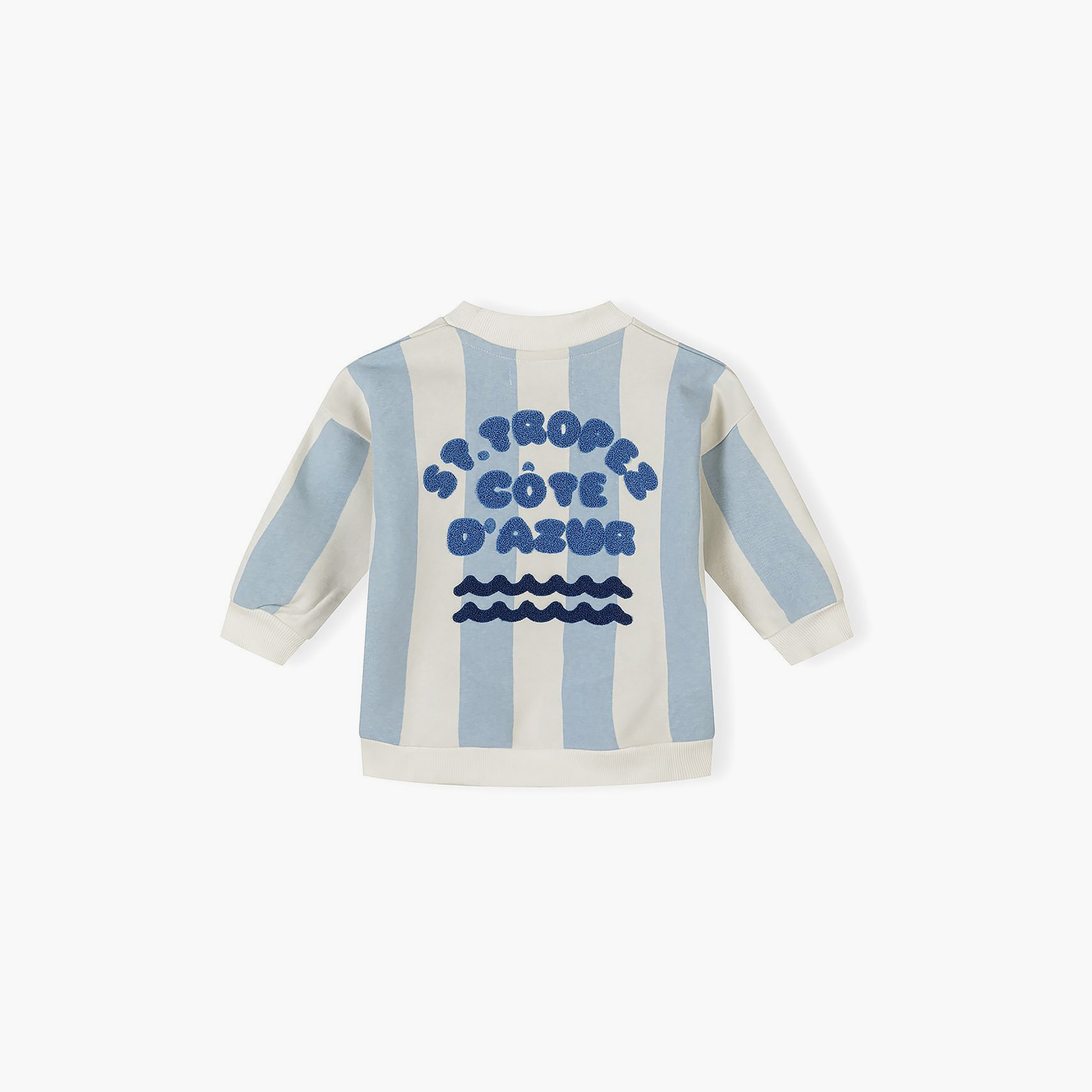 طقم سويت شيرت مخطط بأكمام طويلة وشورت من مينوتي-boys-clothing-setsandcoords-image-5
