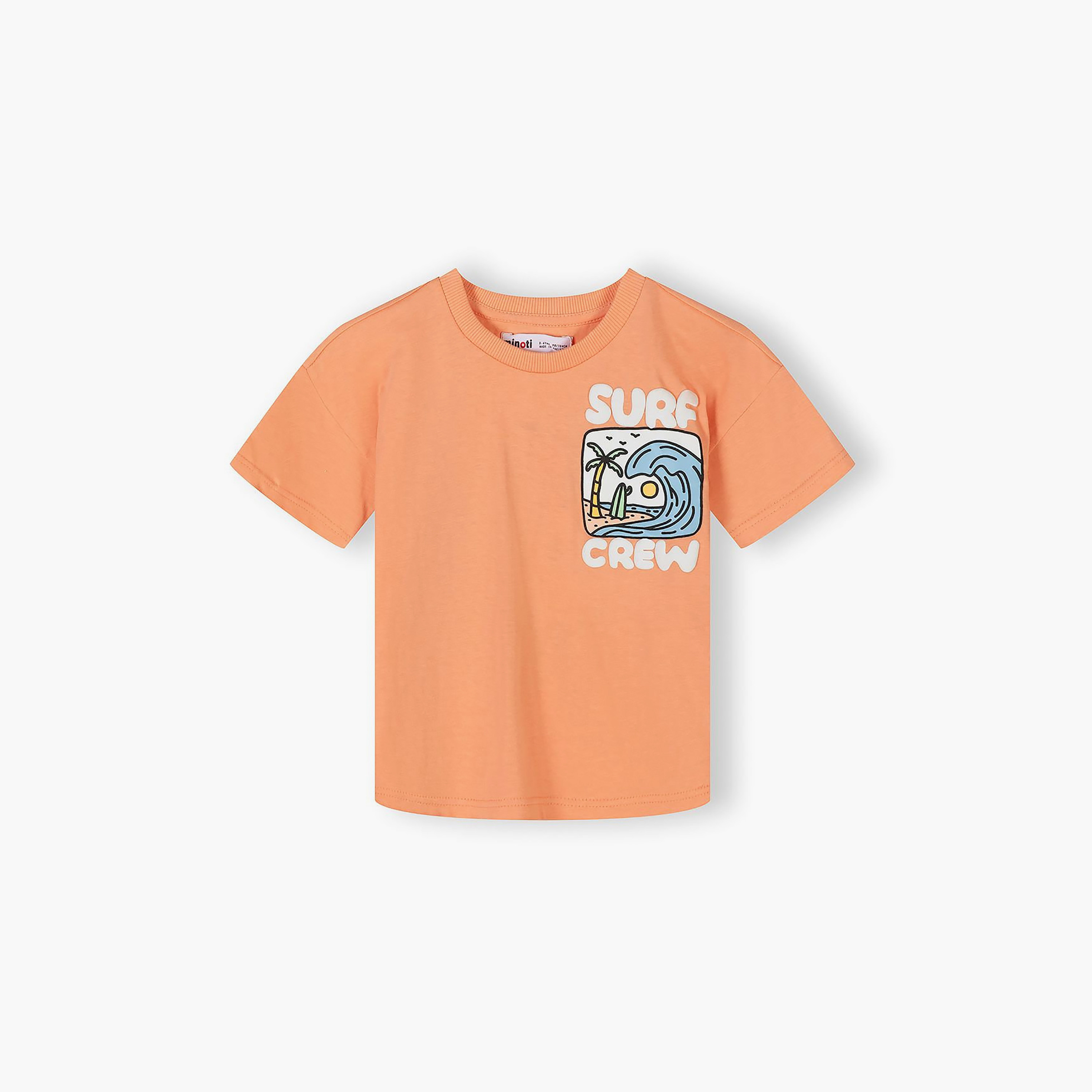 Minoti Short Sleeves Beach Graphic T-Shirt & Shorts Set-boys-clothing-setsandcoords-image-5