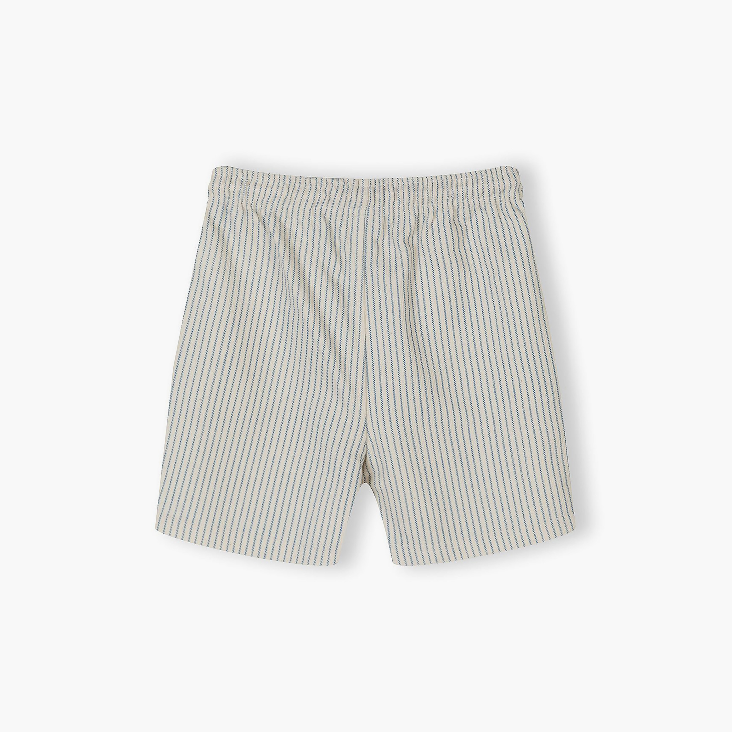 طقم قميص مخطط وشورت وأكمام قصيرة من مينوتي-boys-clothing-setsandcoords-image-6