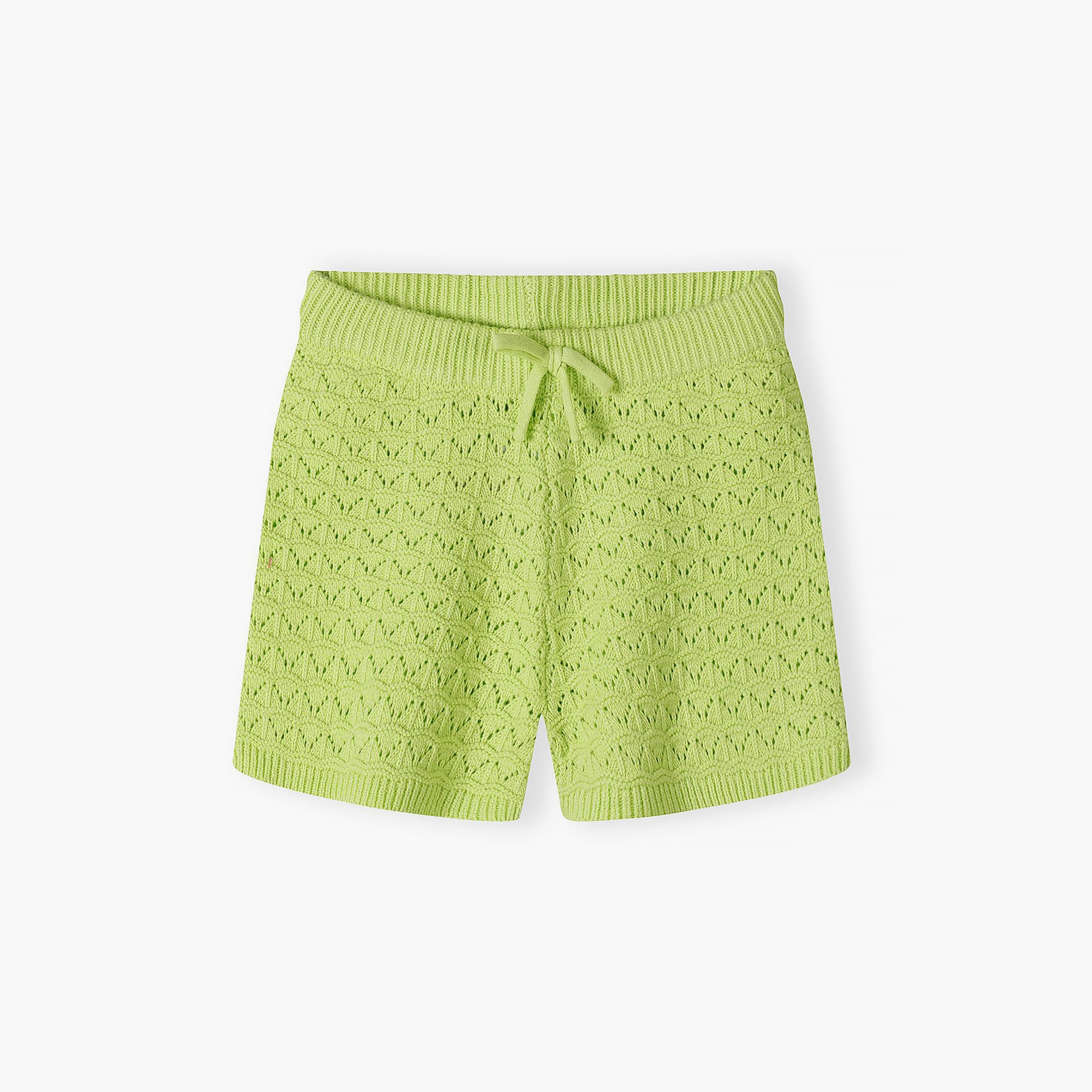 طقم قميص وشورت محبوك بنقشة بوينتيل وأكمام قصيرة من مينوتي-girls-clothing-setsandcoords-image-6