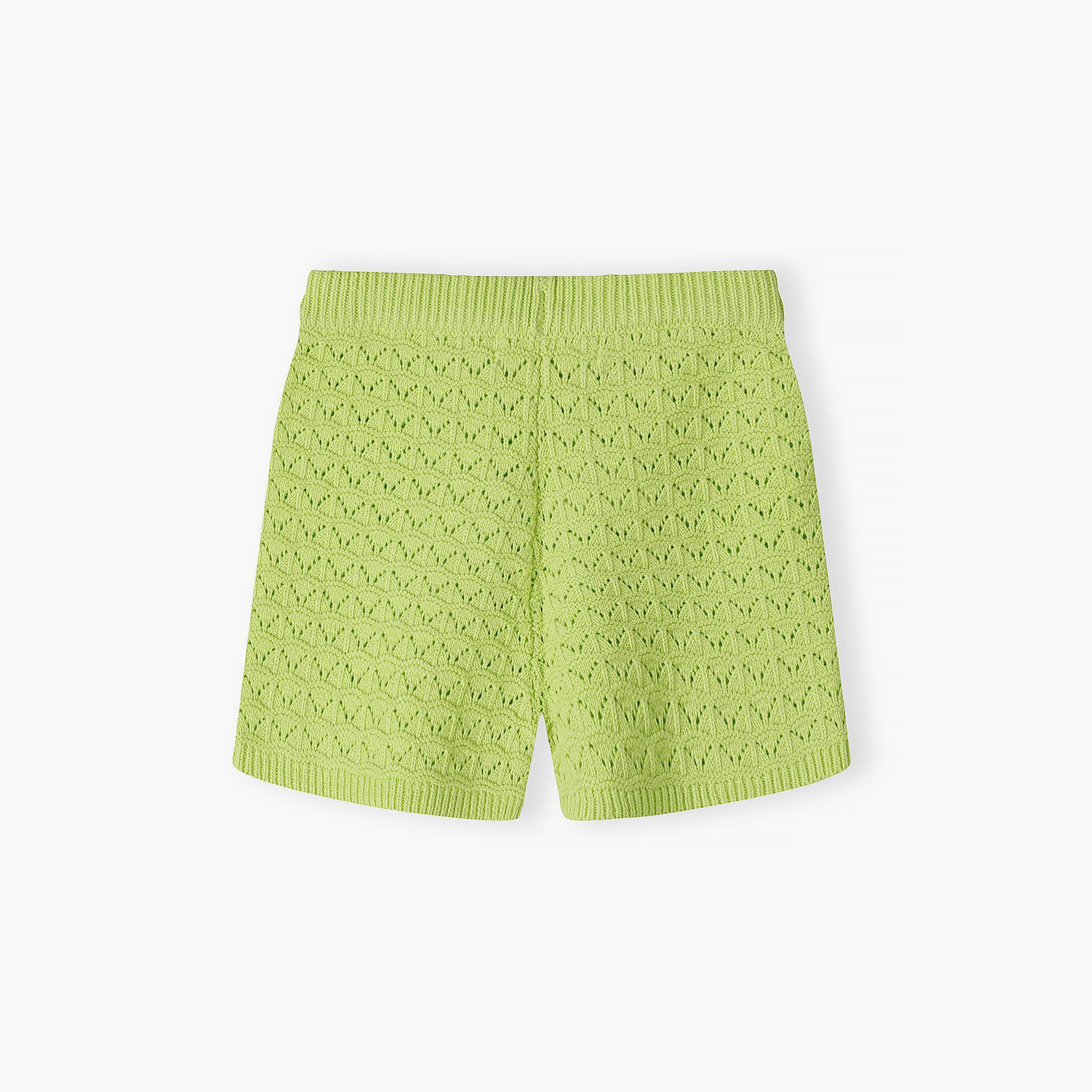 طقم قميص وشورت محبوك بنقشة بوينتيل وأكمام قصيرة من مينوتي-girls-clothing-setsandcoords-image-7