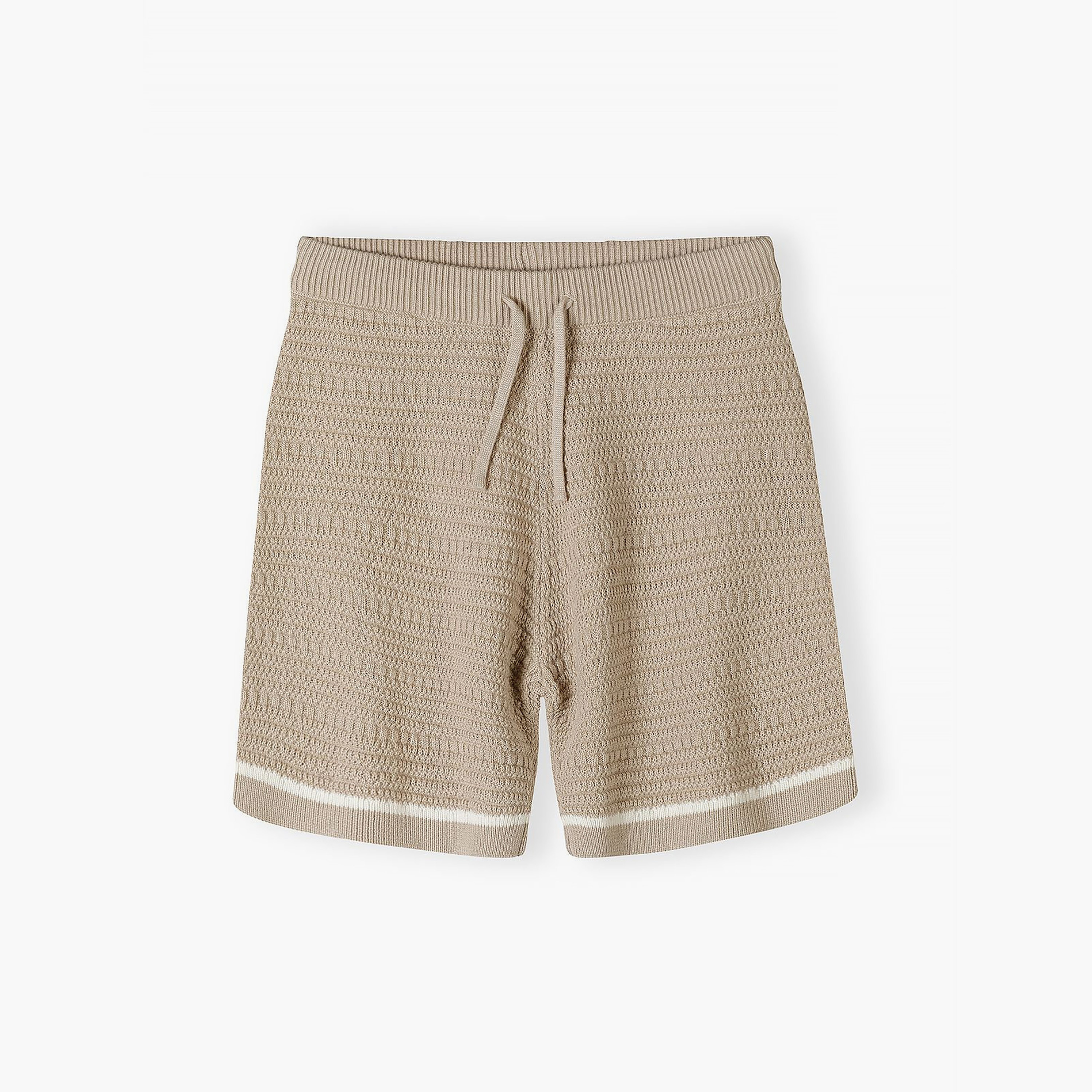 طقم تيشيرت بولو محبوك بياقة وأكمام قصيرة وشورت من مينوتي-boys-clothing-setsandcoords-image-5