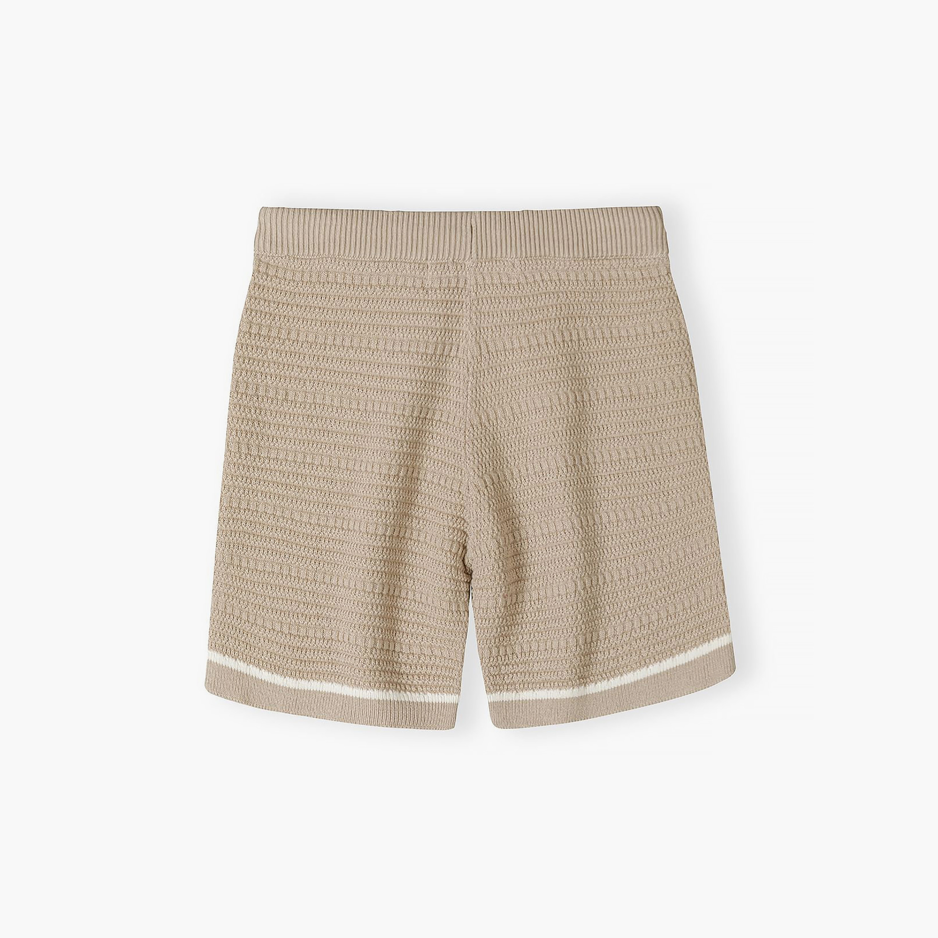 طقم تيشيرت بولو محبوك بياقة وأكمام قصيرة وشورت من مينوتي-boys-clothing-setsandcoords-image-6