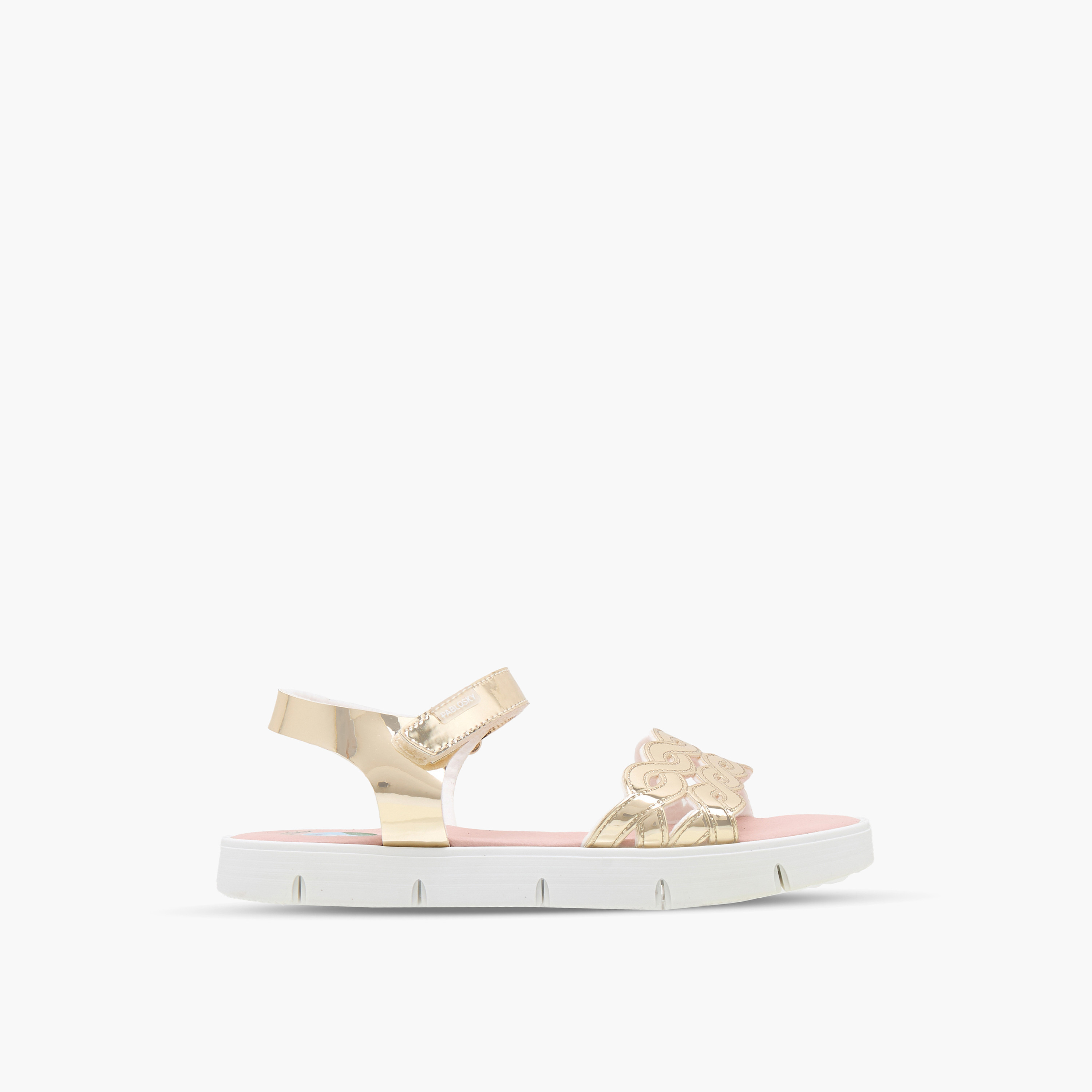 صندل بشريط إغلاق لاصق للبنات من بابلوسكي-girls-shoes-sandals-image-2