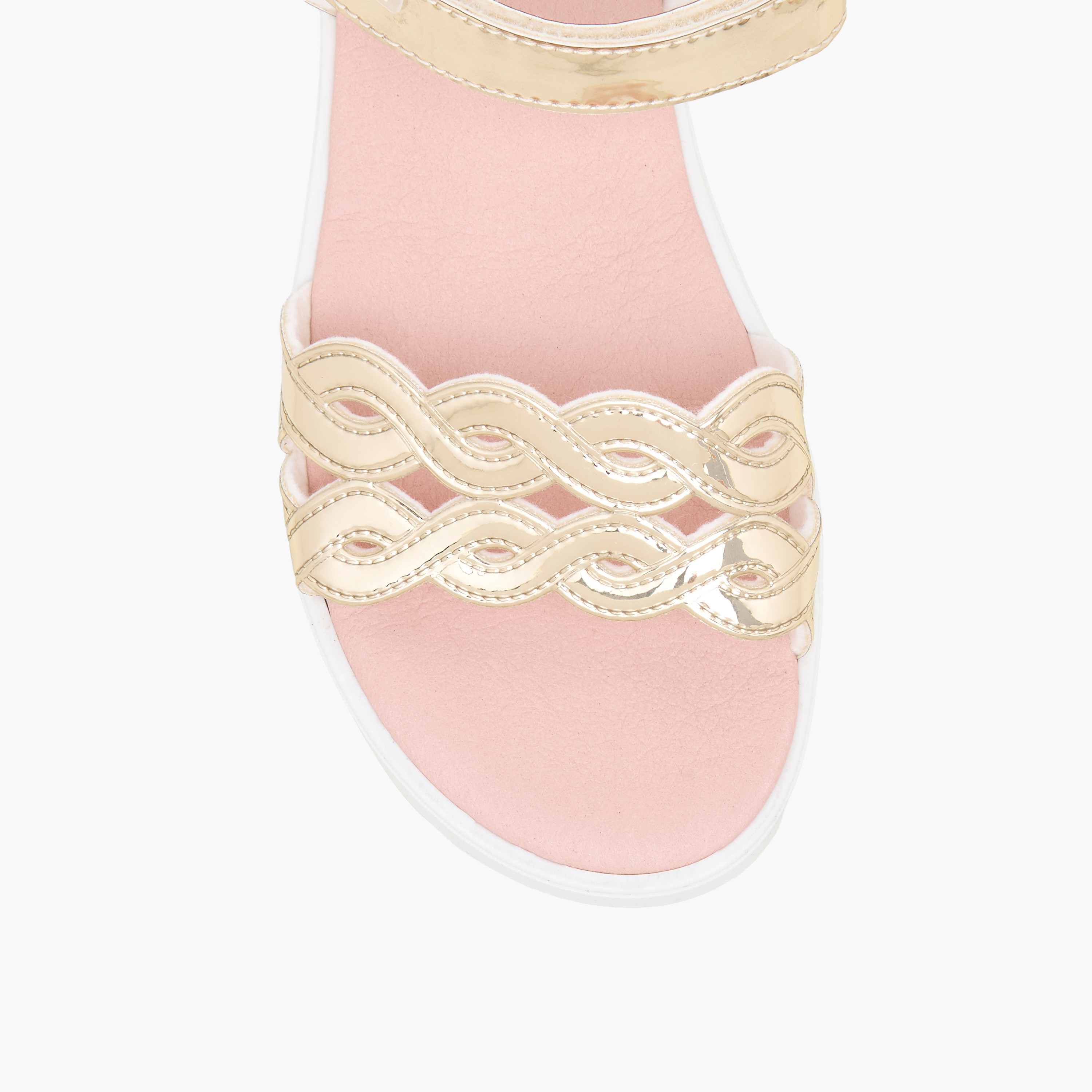 صندل بشريط إغلاق لاصق للبنات من بابلوسكي-girls-shoes-sandals-image-3