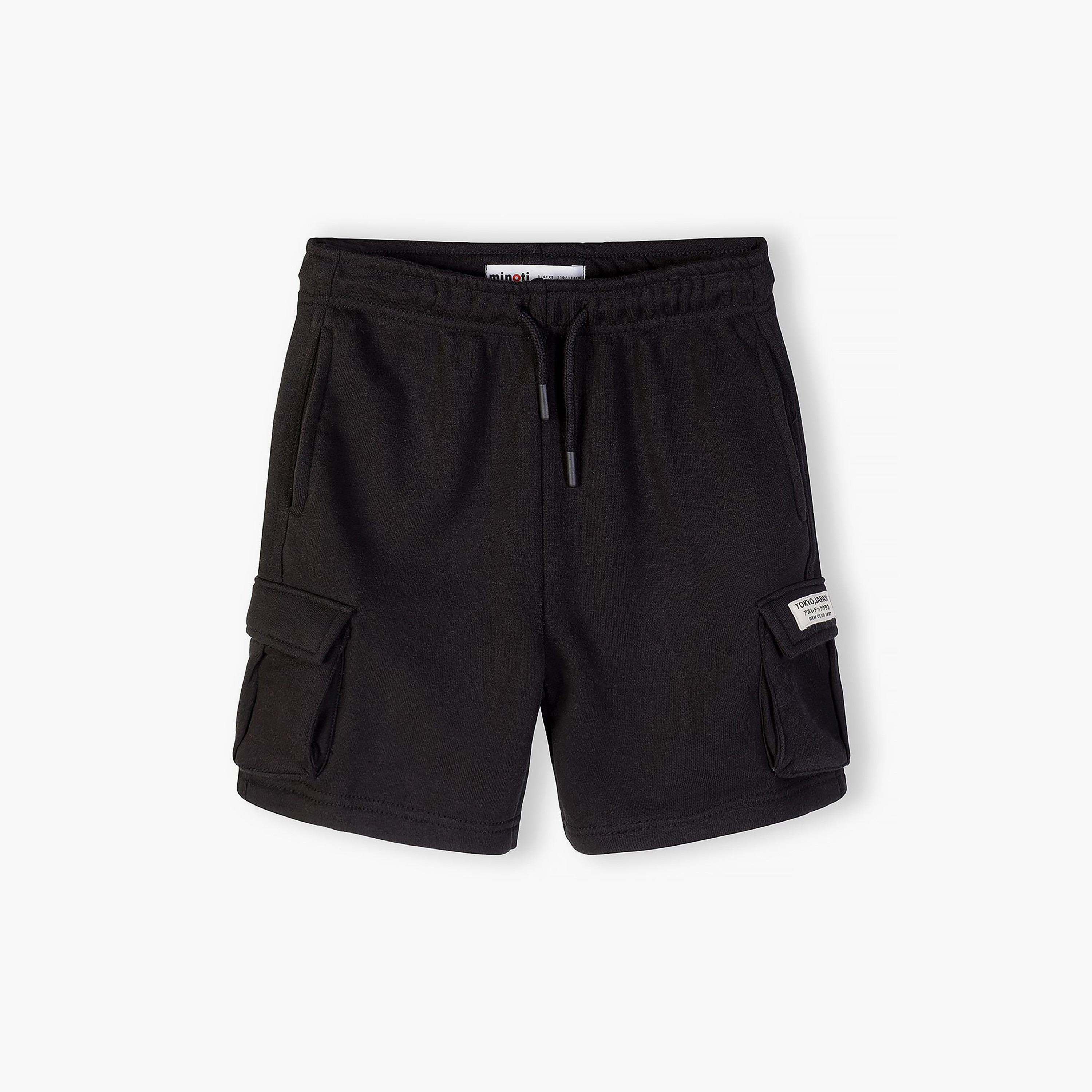 طقم سويت شيرت بقماش بارز وأكمام طويلة وبنطلون رياضي جوغر من مينوتي-boys-clothing-setsandcoords-image-5