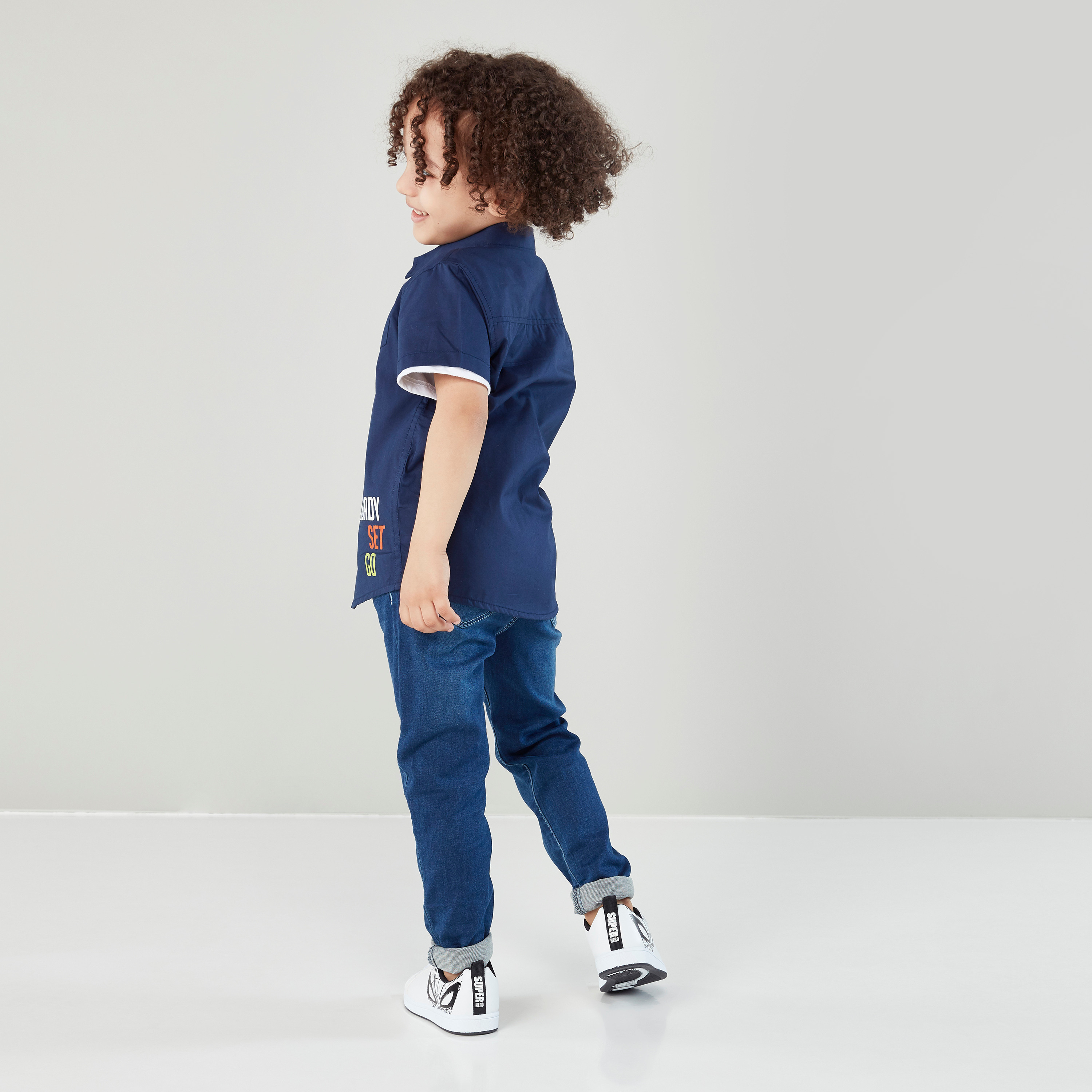 Bossini Pocket Detail Jeggings with Elasticised Waistband-girls-clothing-bottoms-jeansandjeggings-image-3