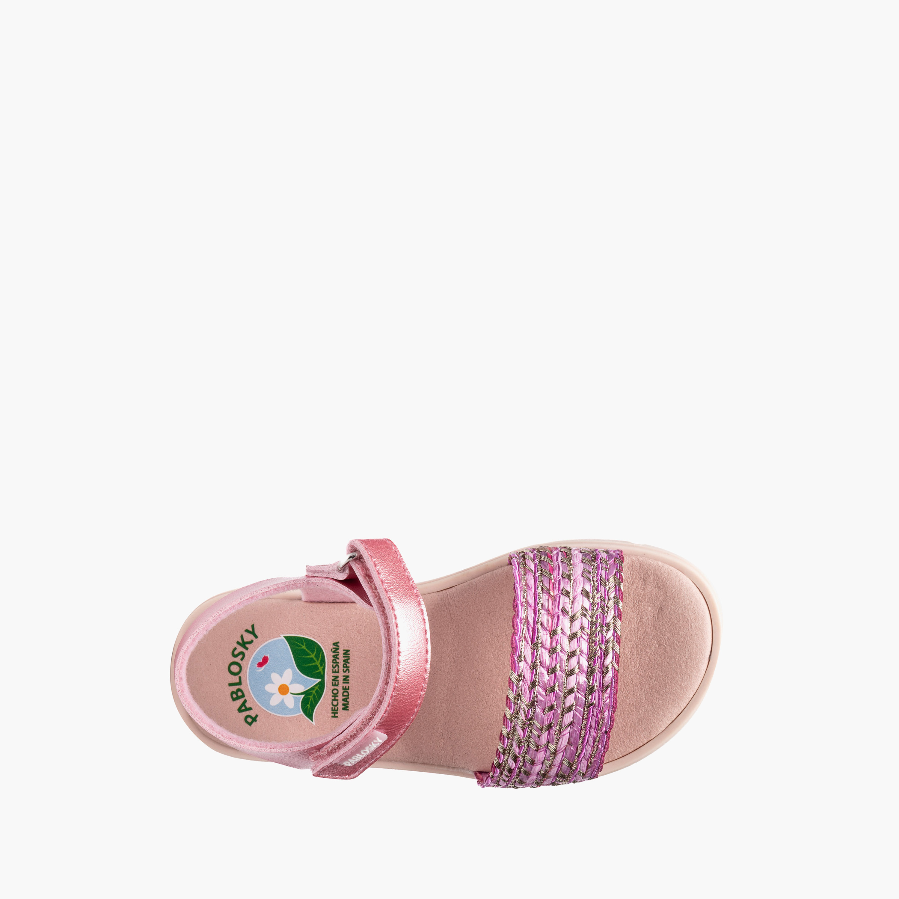 صندل بشريط إغلاق لاصق للبنات من بابلوسكي-girls-shoes-sandals-image-4