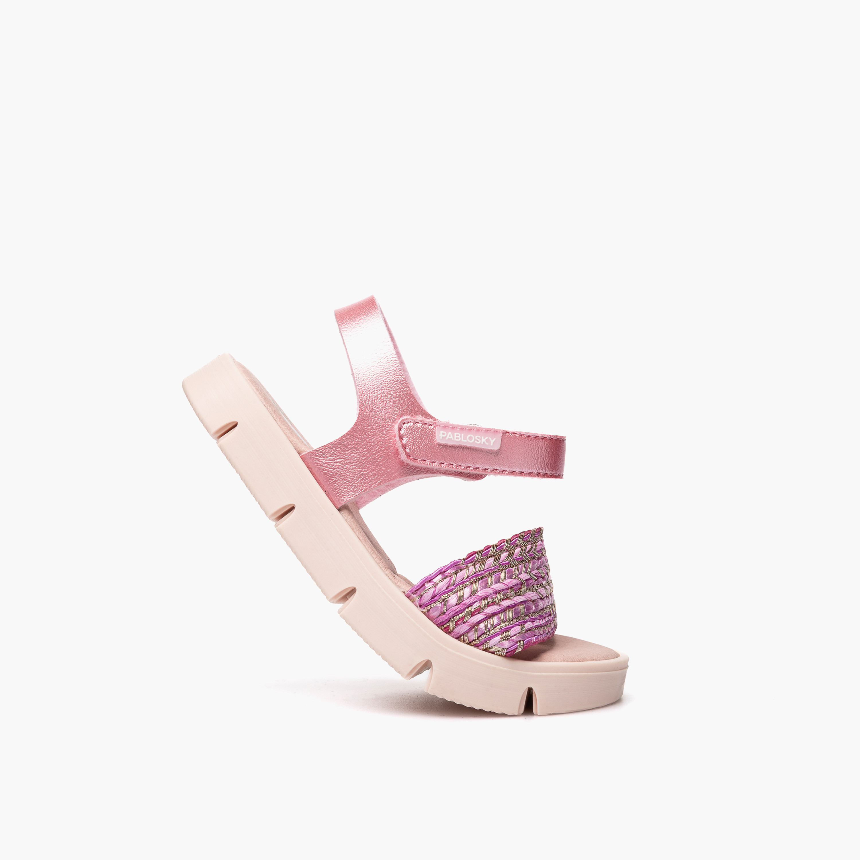 صندل بشريط إغلاق لاصق للبنات من بابلوسكي-girls-shoes-sandals-image-5