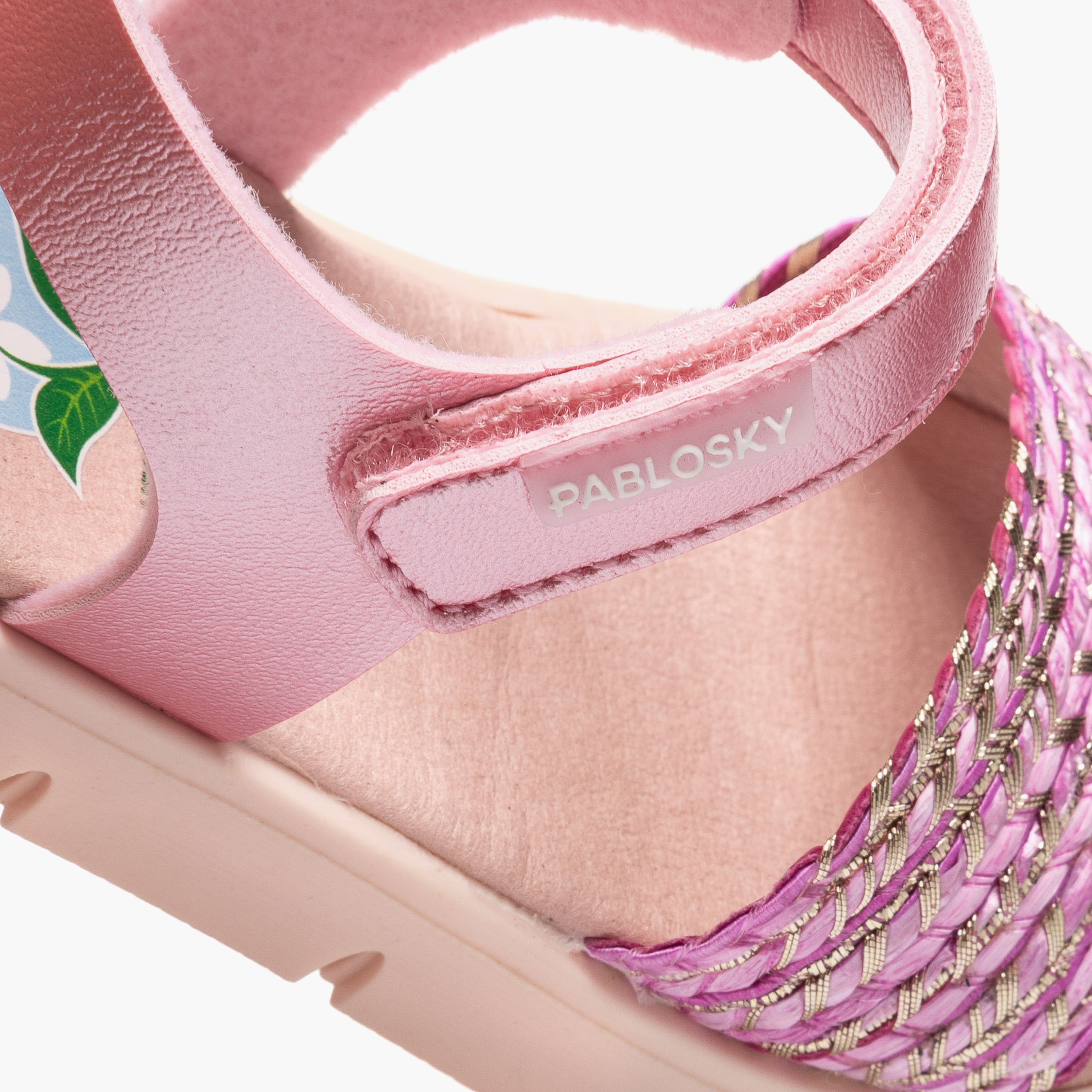 صندل بشريط إغلاق لاصق للبنات من بابلوسكي-girls-shoes-sandals-image-7