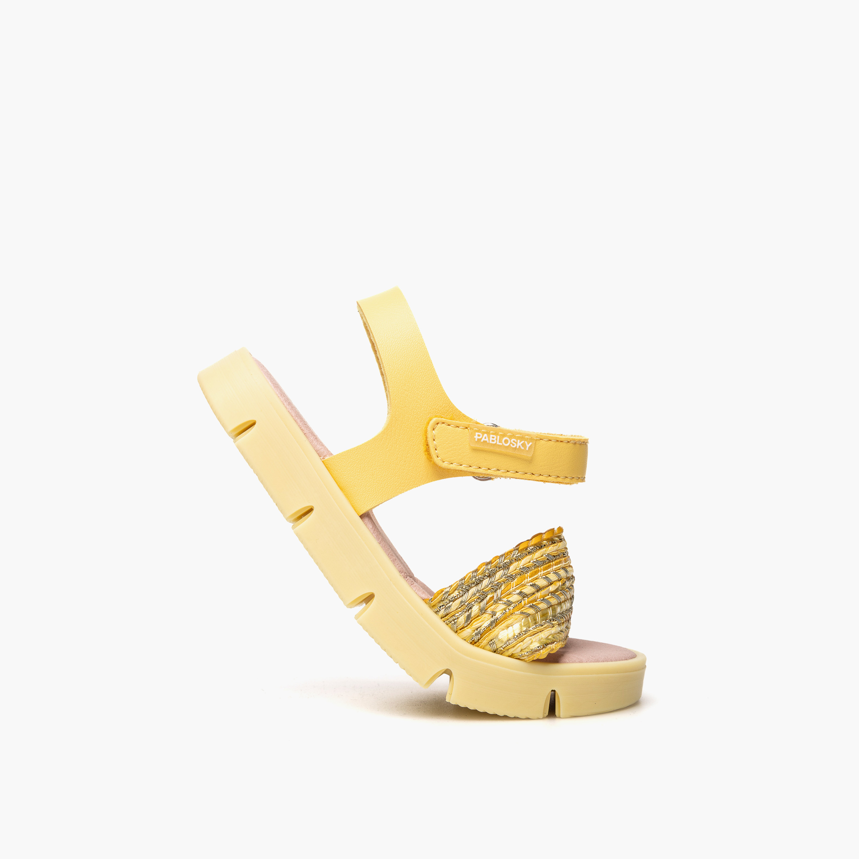 Pablosky Girls Embellished Hook & Loop Sandals-girls-shoes-sandals-image-5