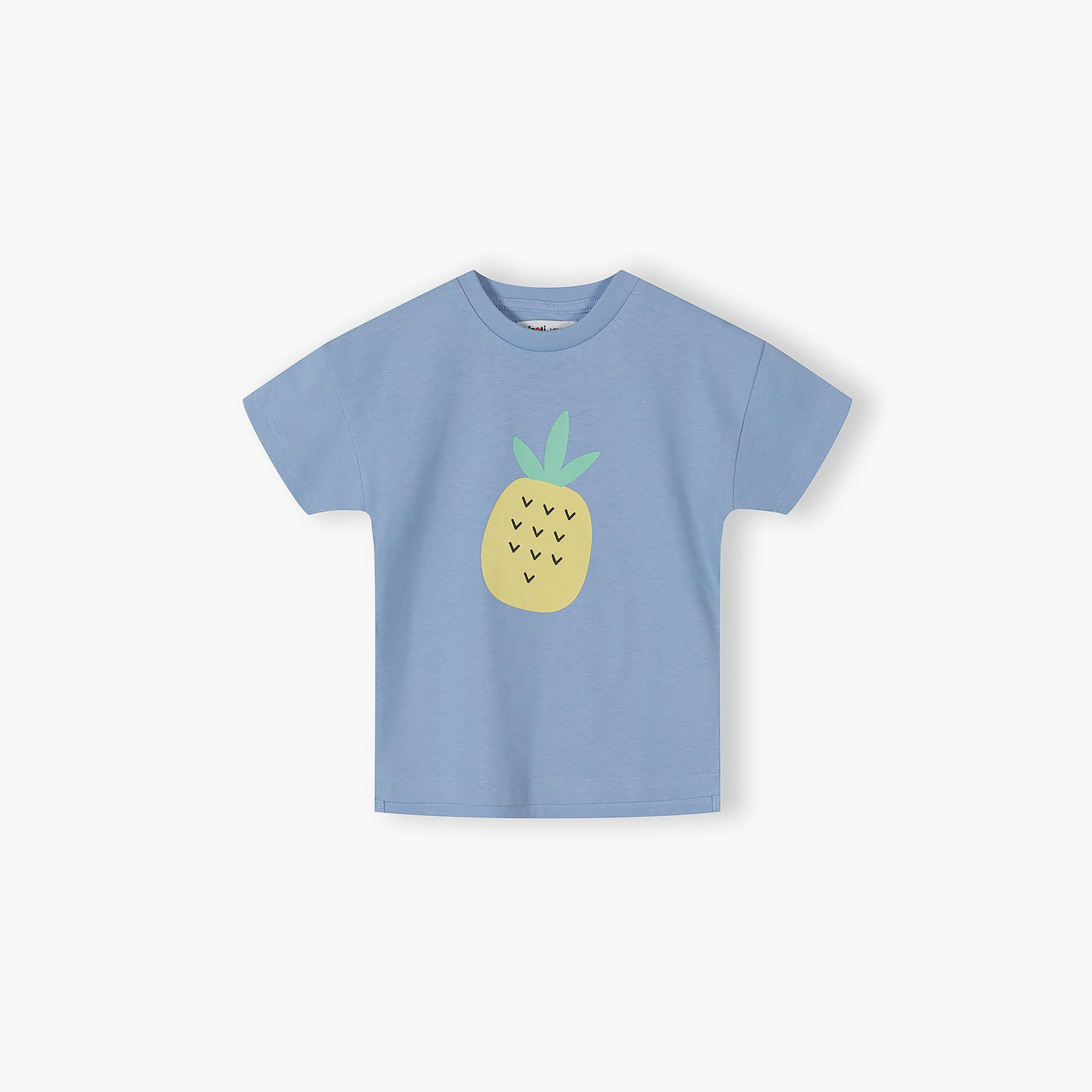 Minoti 5-Piece Short Sleeves Fruit Printed T-Shirt Set-baby-girls-clothing-tshirts-image-4