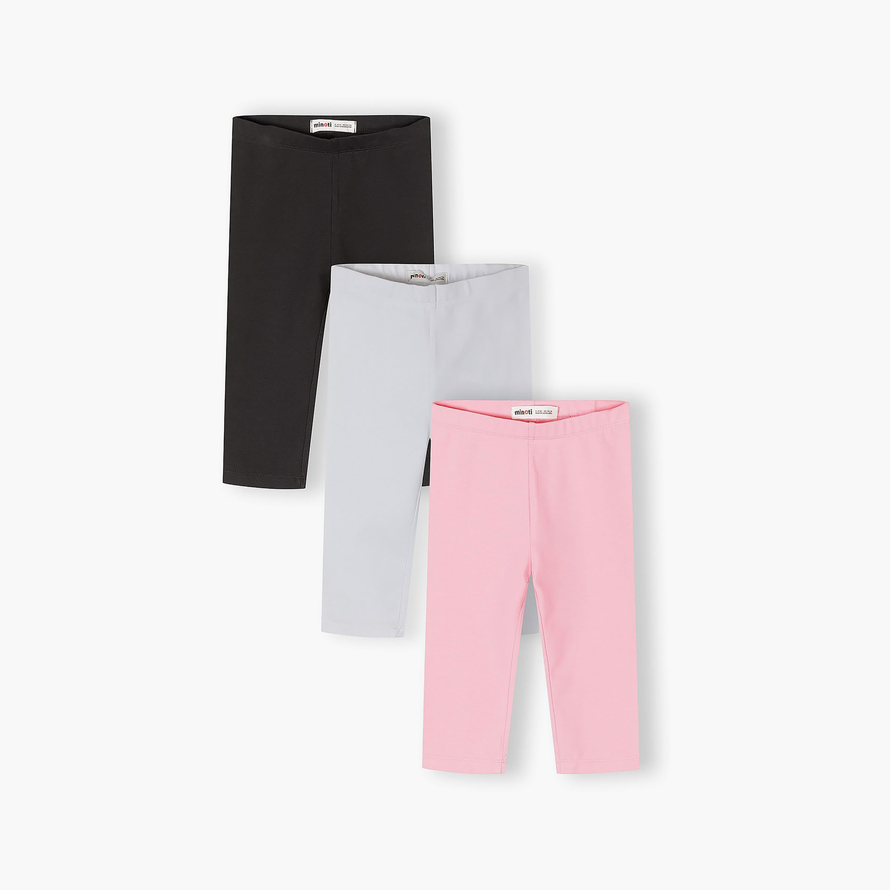 Minoti 3-Piece Solid Capri Leggings Set-baby-girls-clothing-bottoms-leggings-image-1