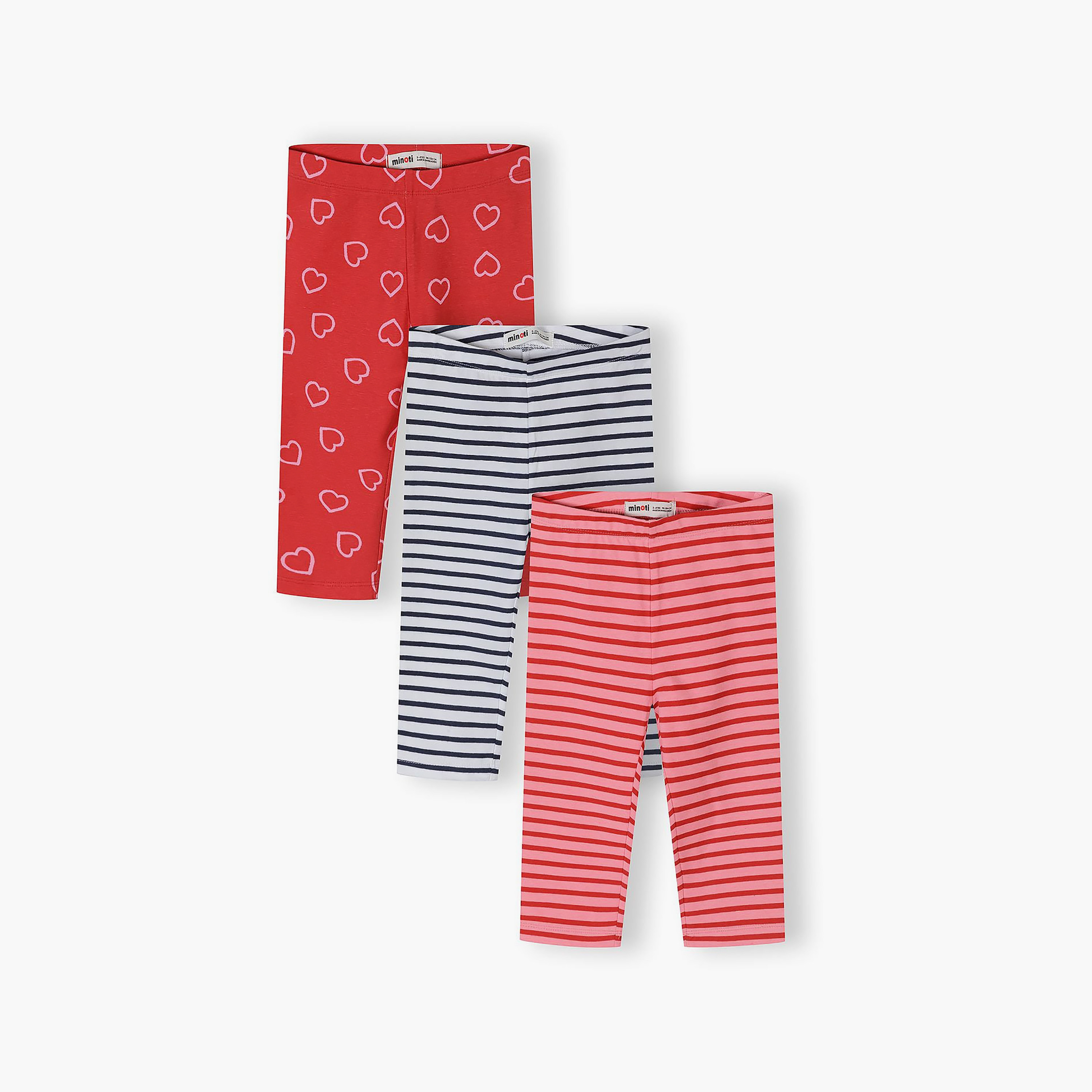 طقم ليجنز كابري مخطط 3 قطع من مينوتي-baby-girls-clothing-bottoms-leggings-image-1