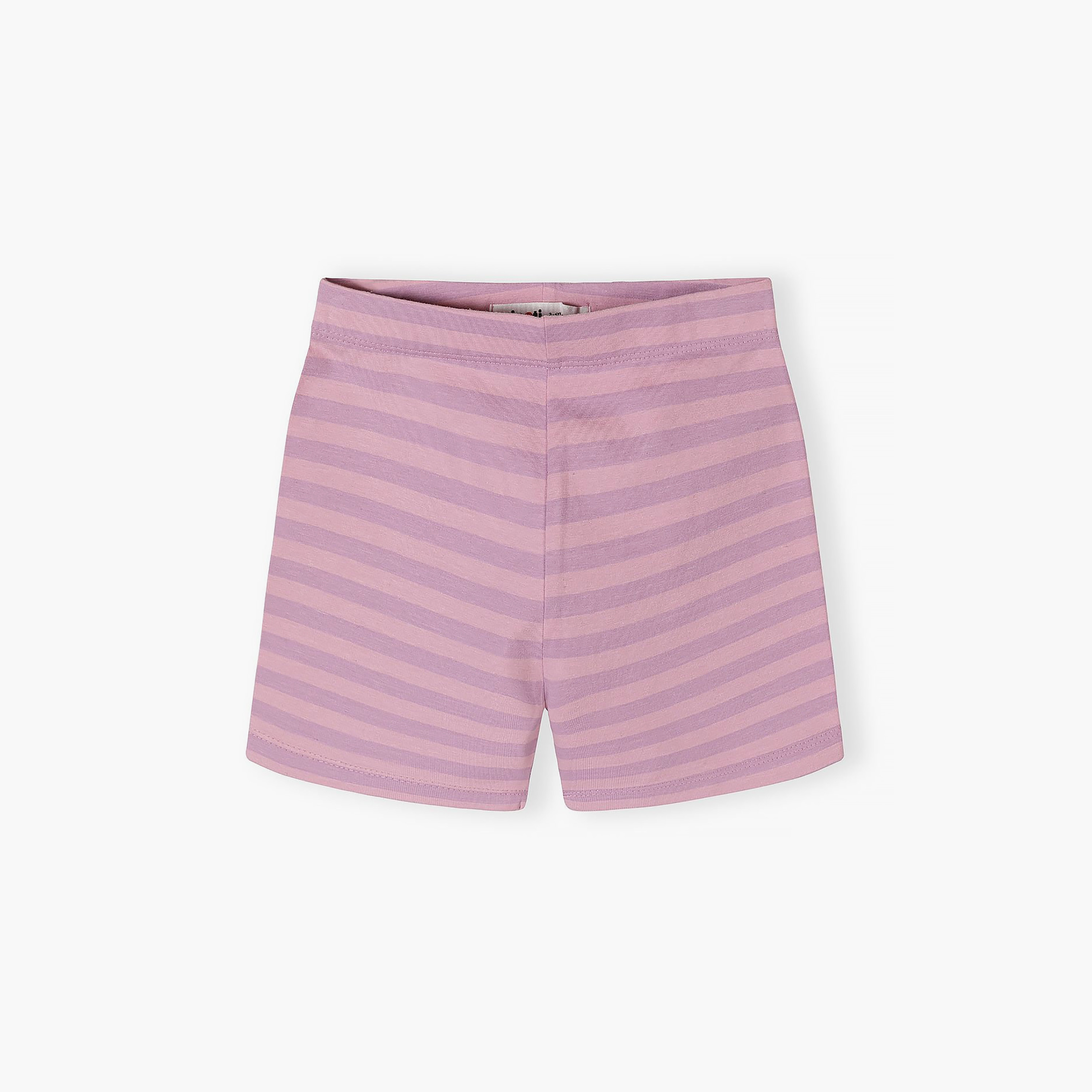 طقم ليجنز سايكلينج شورت مطبوع 5 قطع من مينوتي-baby-girls-clothing-bottoms-leggings-image-6