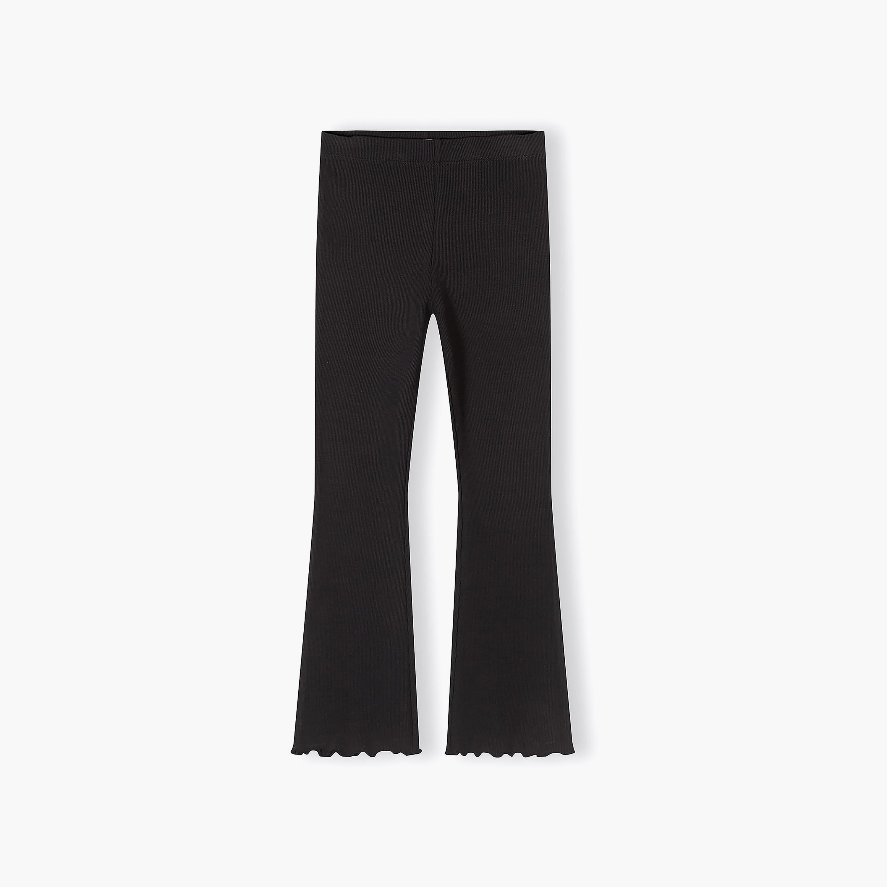 طقم ليجنز فلير ريبد سادة 5 قطع من مينوتي-girls-clothing-bottoms-leggings-image-2