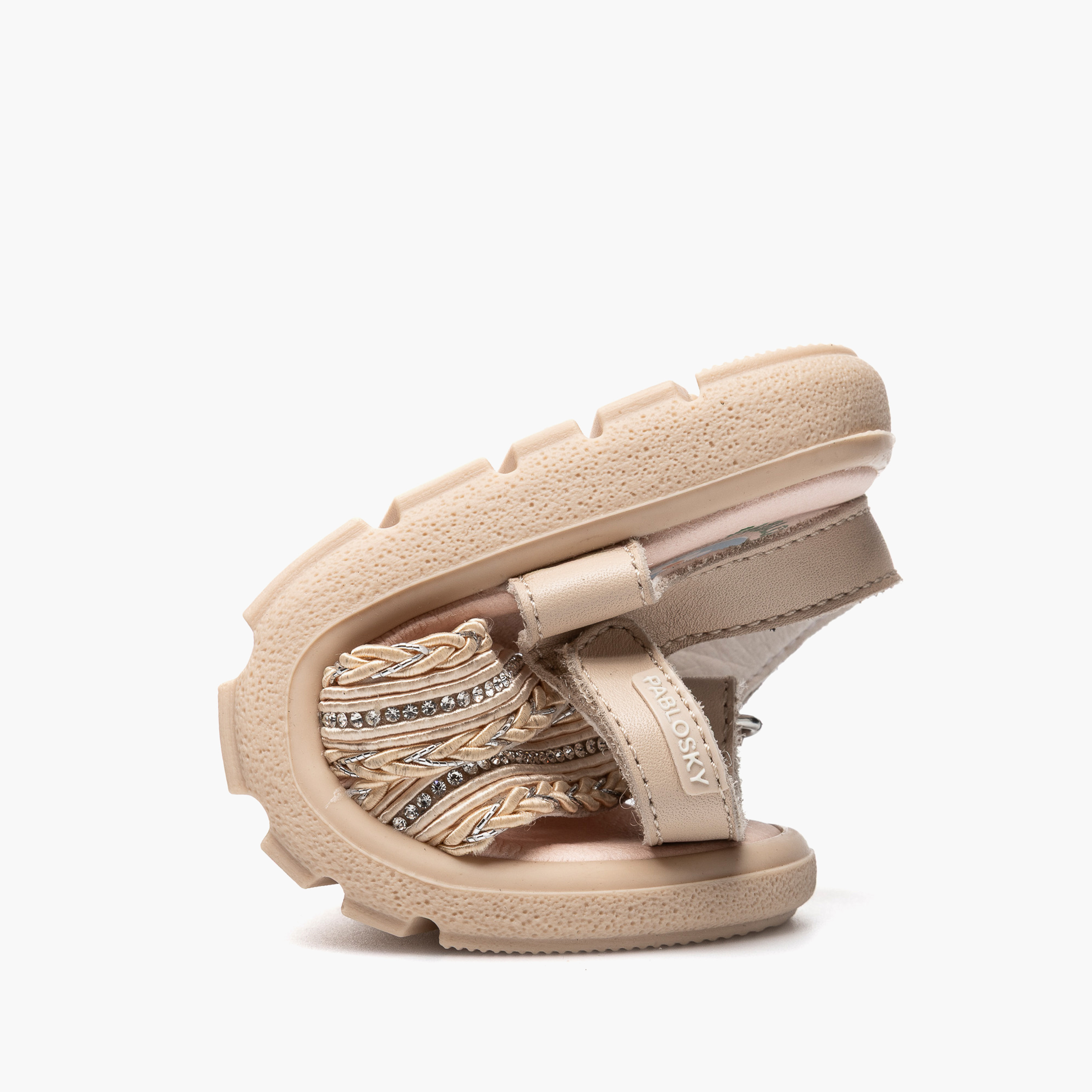 صندل جلد بشريط إغلاق لاصق للبنات من بابلوسكي-girls-shoes-sandals-image-6