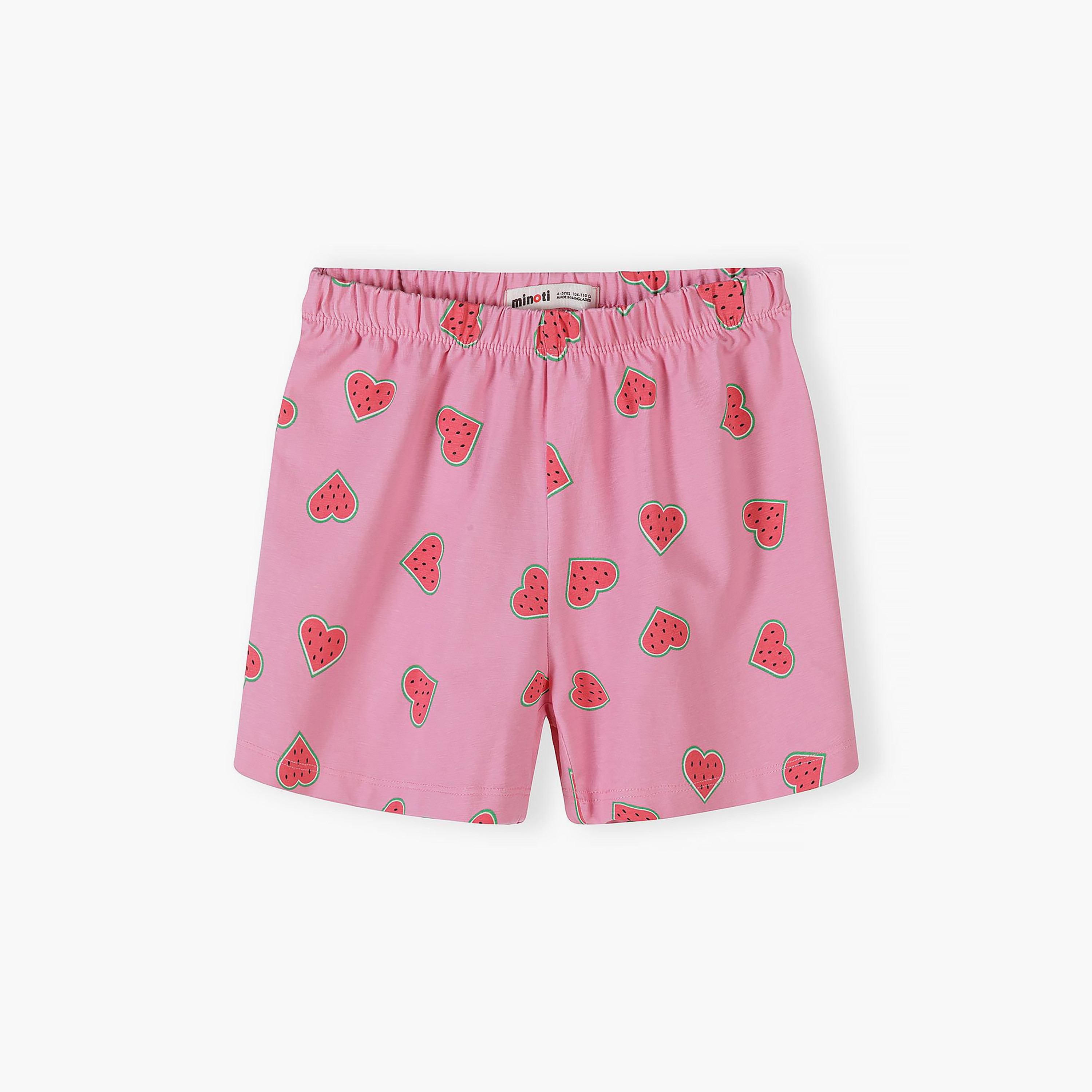 طقمين تيشيرت مطبوع بدون أكمام وشورت من مينوتي-girls-clothing-setsandcoords-image-2