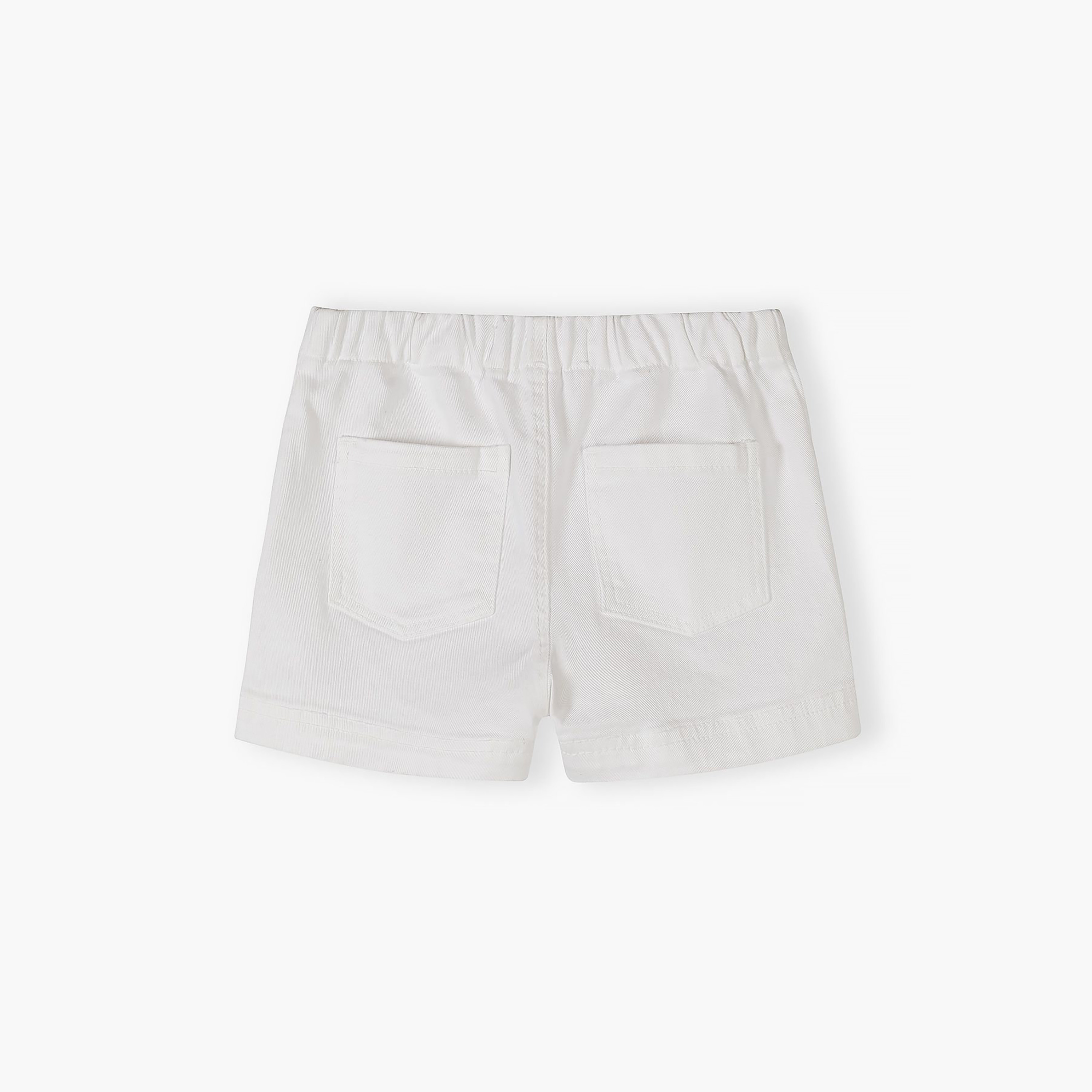 Minoti 2-Piece Elastic Waistband Twill Shorts Set-girls-clothing-bottoms-shorts-image-3