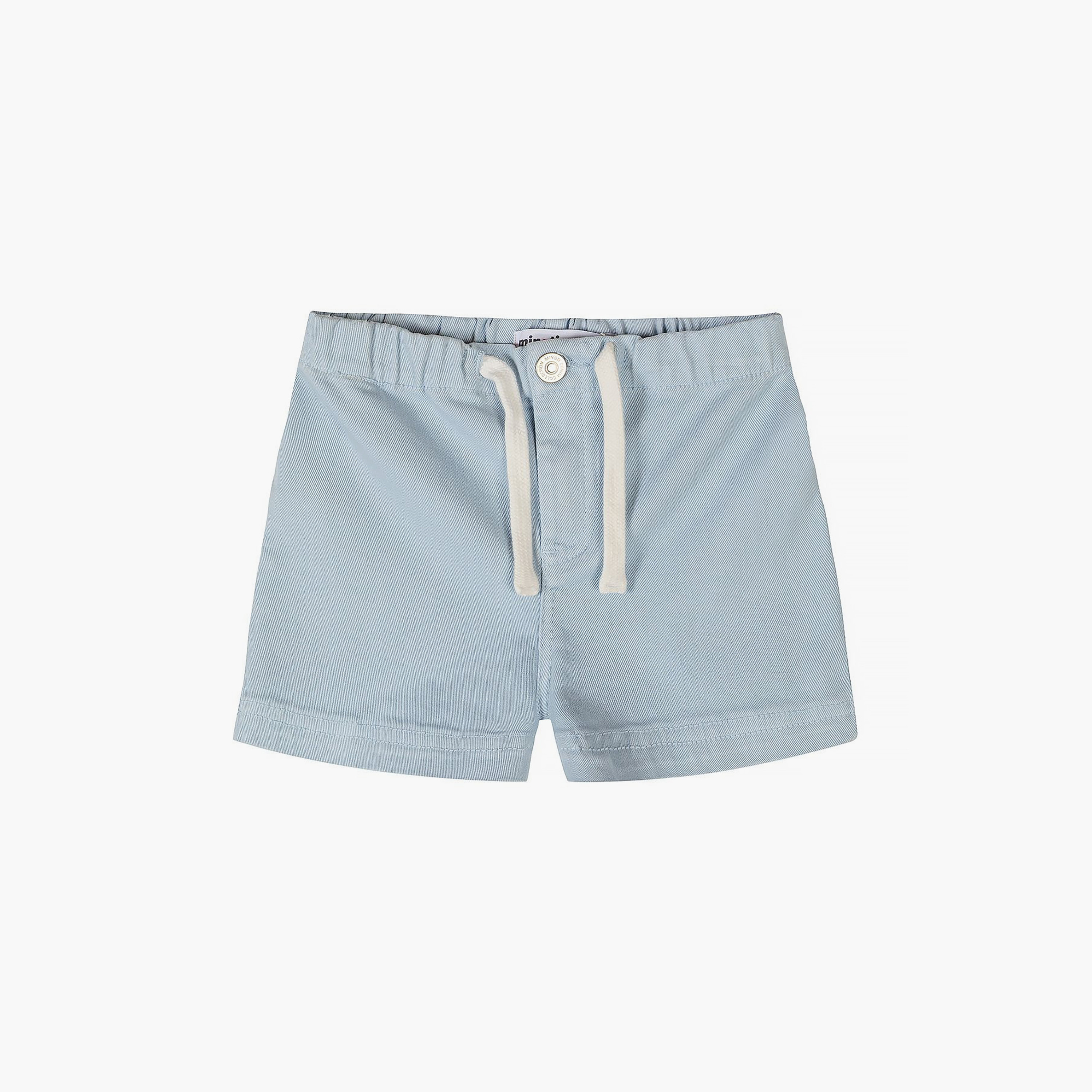 طقم شورت تويل بخصر مطاطي قطعتين من مينوتي-girls-clothing-bottoms-shorts-image-2