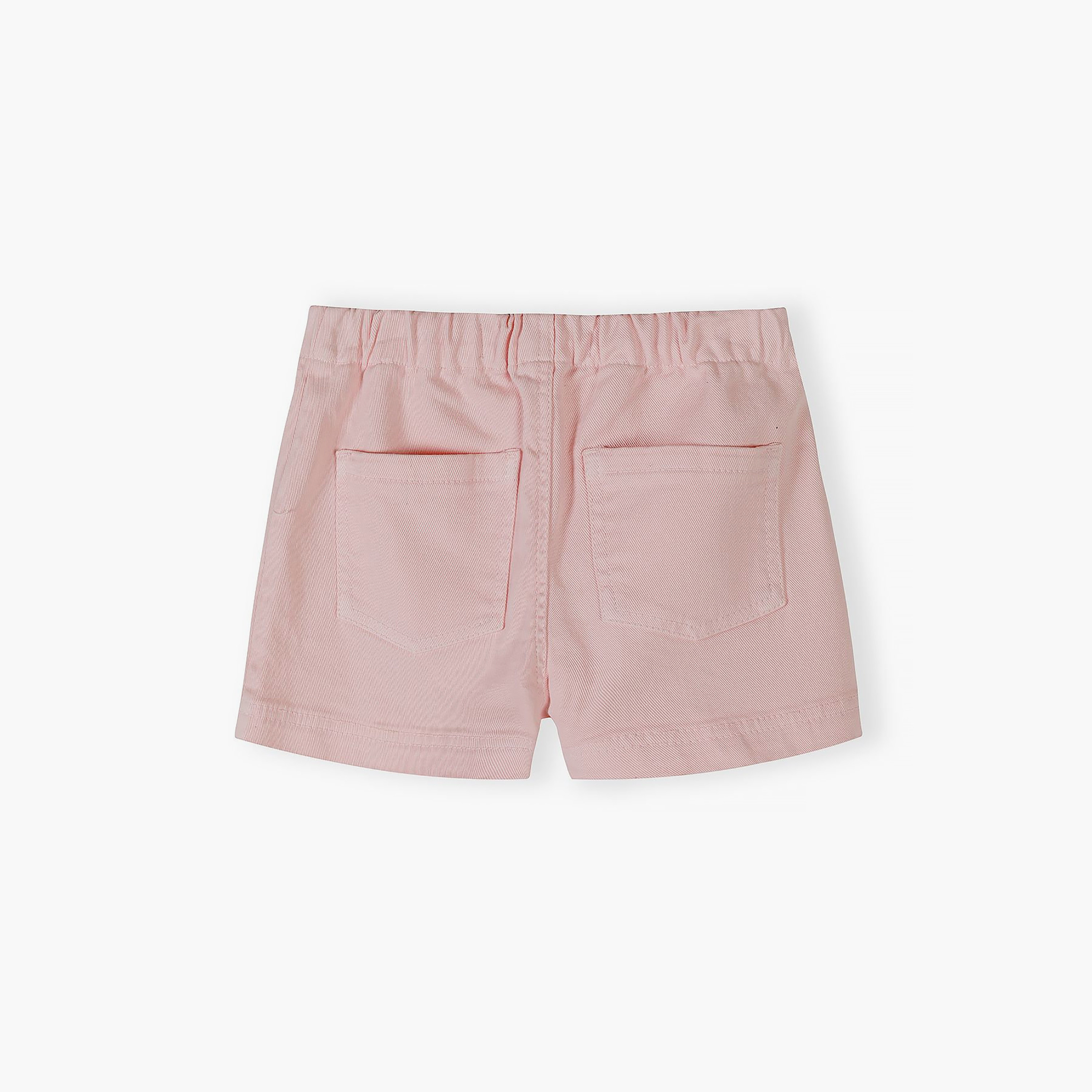 Minoti 2-Piece Elastic Waistband Twill Shorts Set-girls-clothing-bottoms-shorts-image-5
