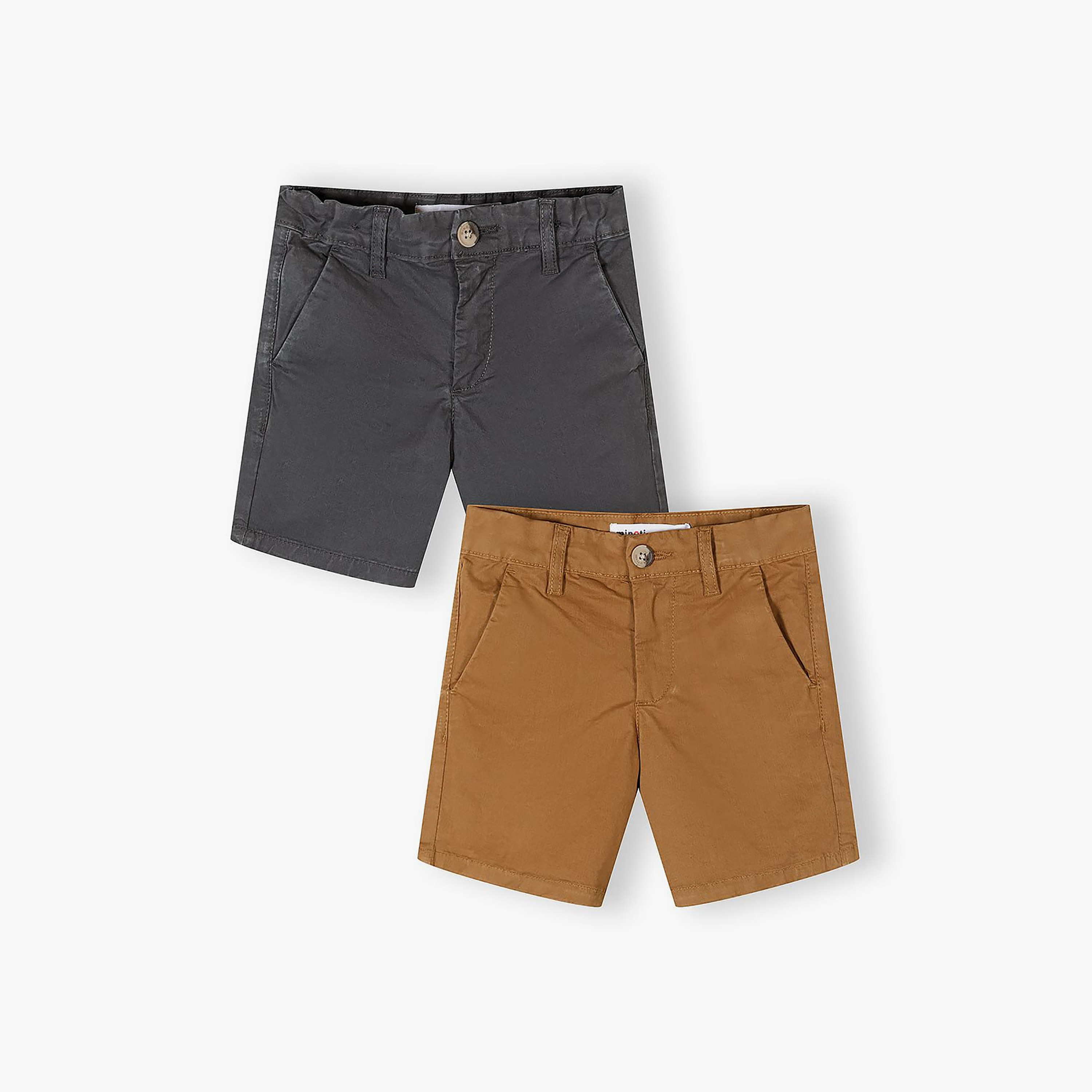طقم شورتات تشينو قطعتين من مينوتي-boys-clothing-bottoms-shorts-image-1