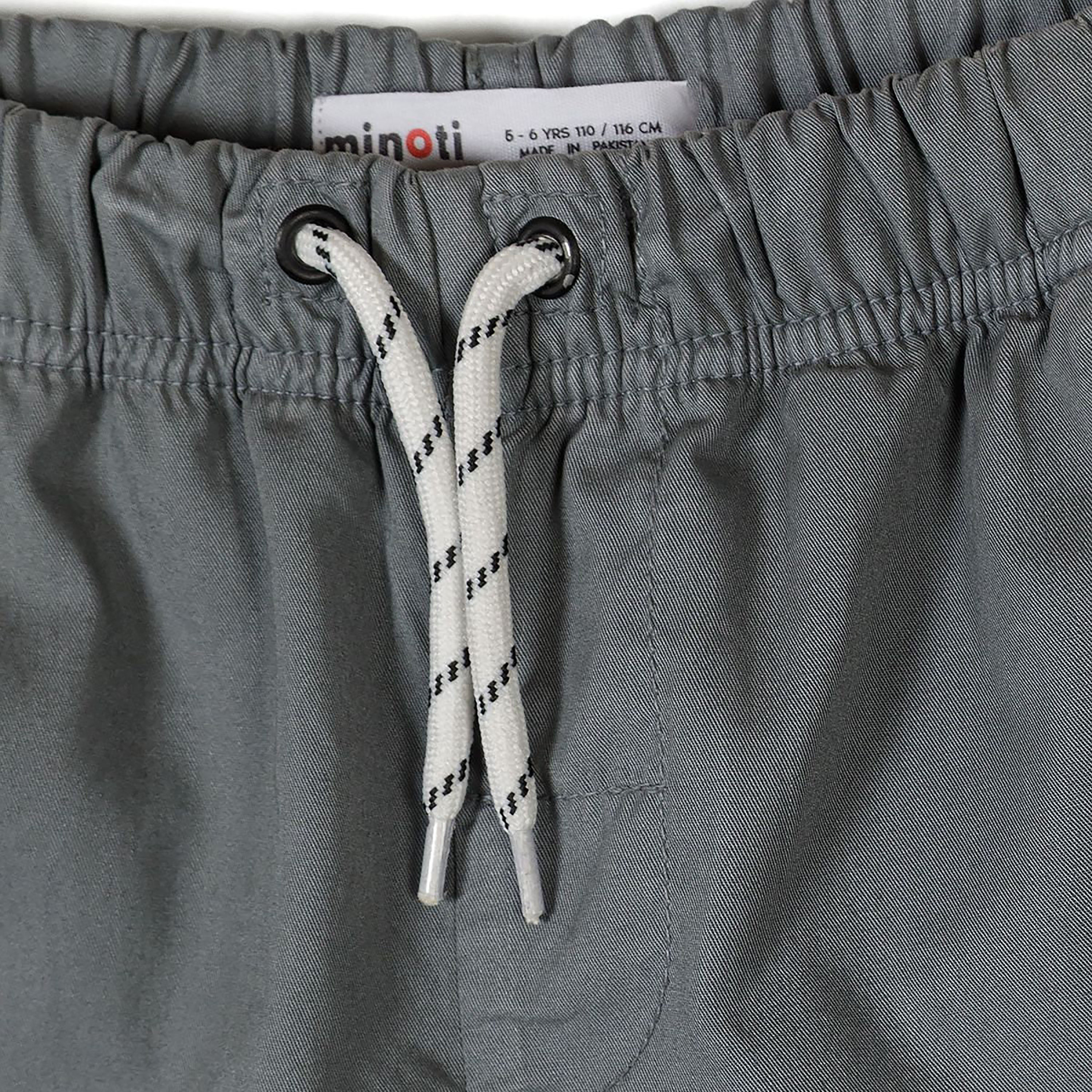 Minoti 3-Piece Elasticated Drawstring Cotton Shorts Set-boys-clothing-bottoms-shorts-image-6