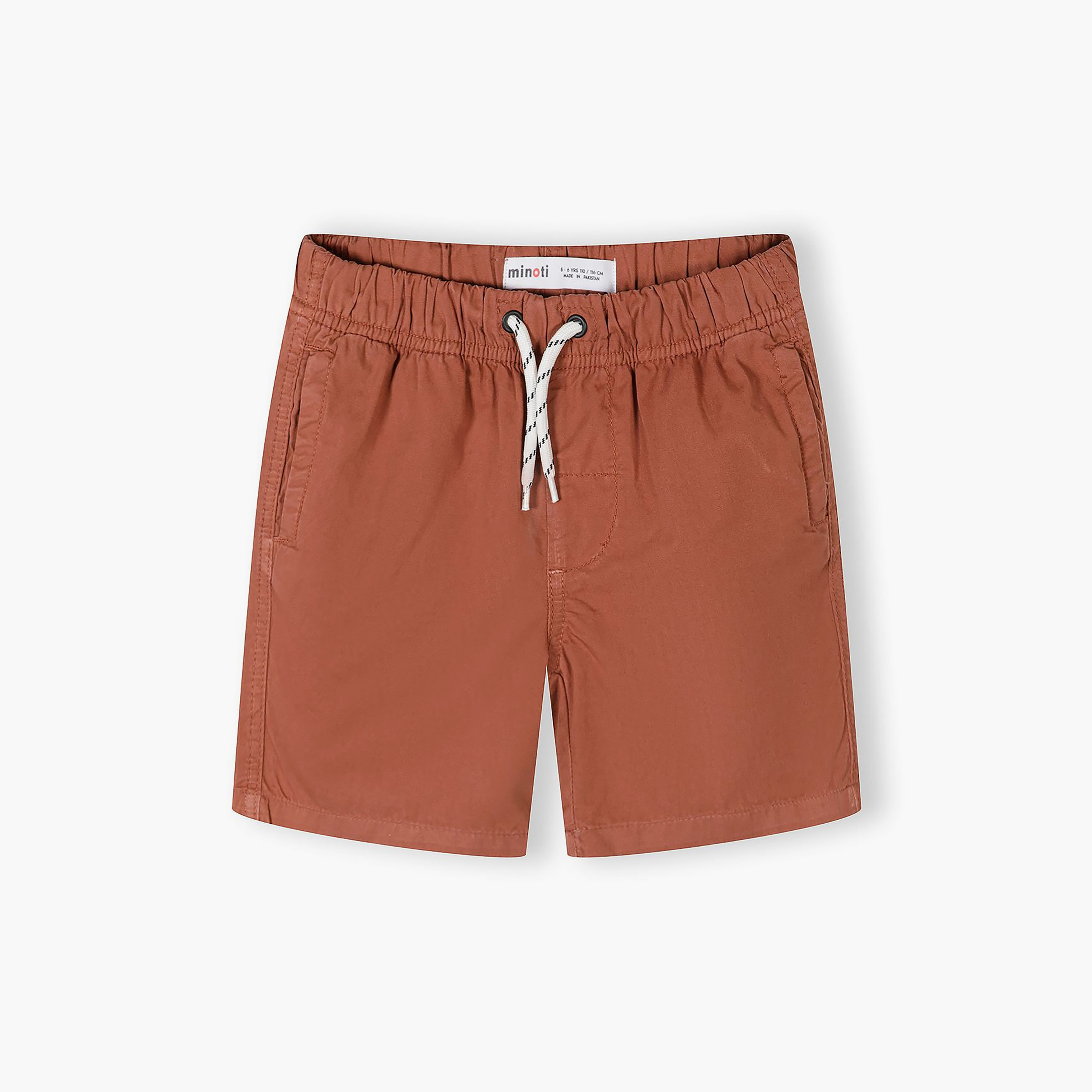 Minoti 3-Piece Elasticated Drawstring Cotton Shorts Set-boys-clothing-bottoms-shorts-image-2