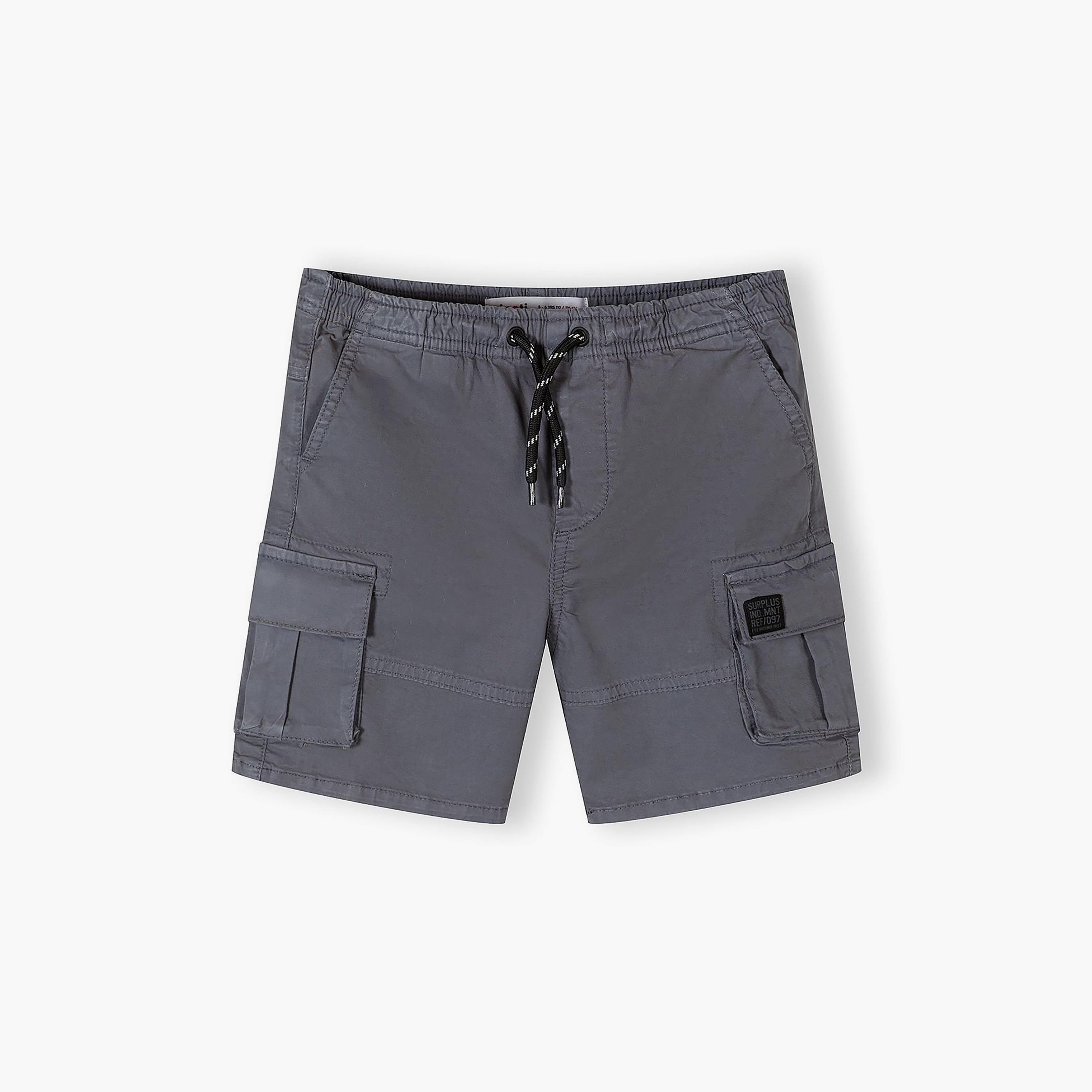 Minoti 2-Piece Elasticated Drawstring Pocketed Combat Shorts Set-boys-clothing-bottoms-shorts-image-2