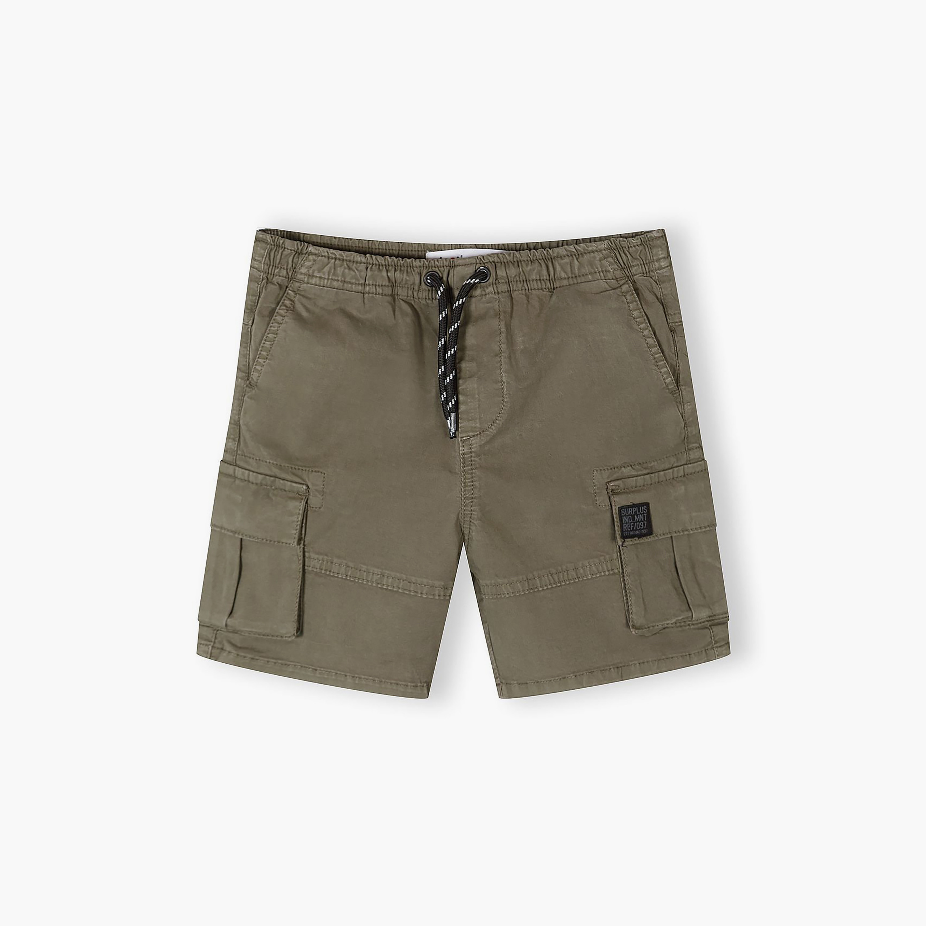 Minoti 2-Piece Elasticated Drawstring Pocketed Combat Shorts Set-boys-clothing-bottoms-shorts-image-2