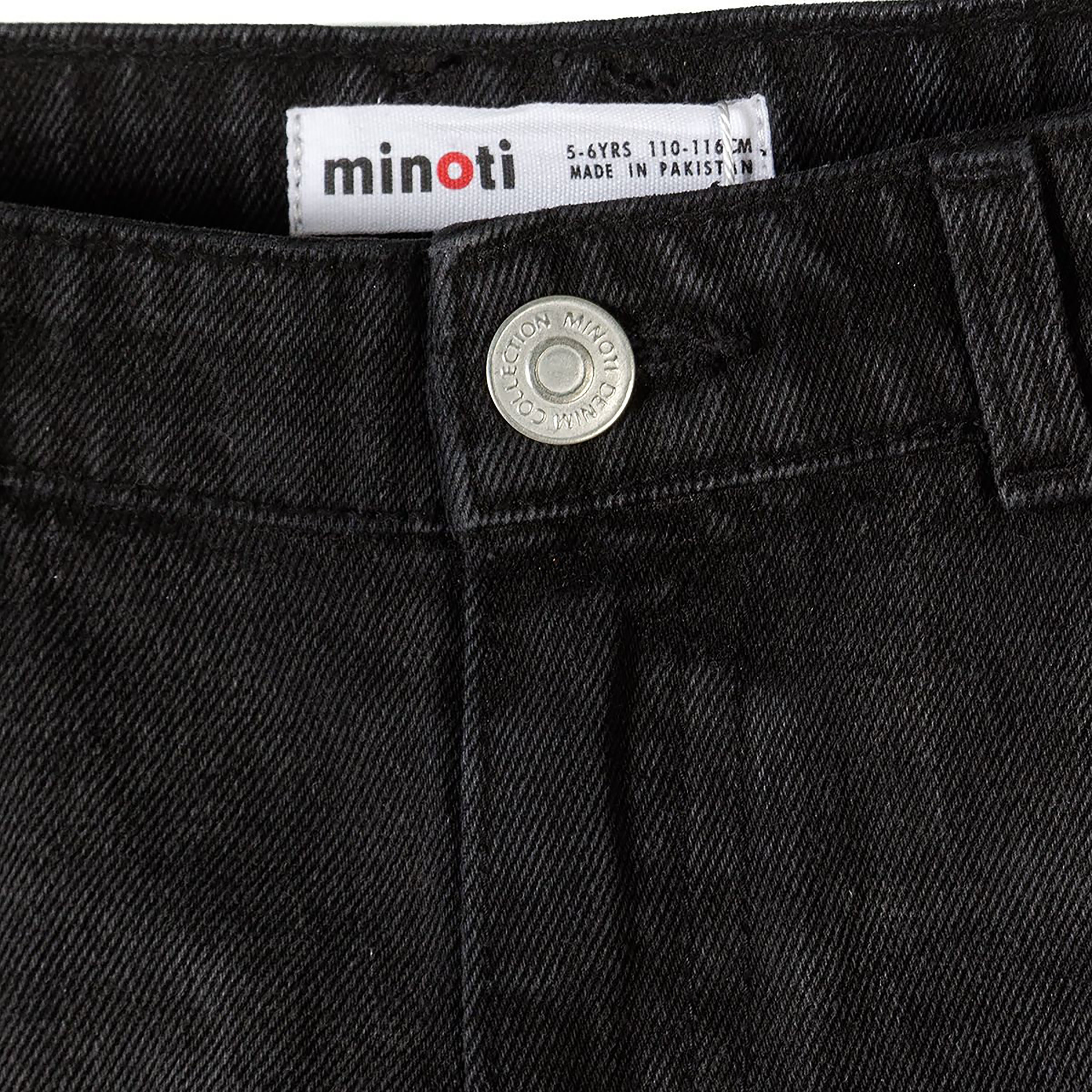 Minoti 2-Piece Ribbed Denim Shorts Set-girls-clothing-bottoms-shorts-image-6