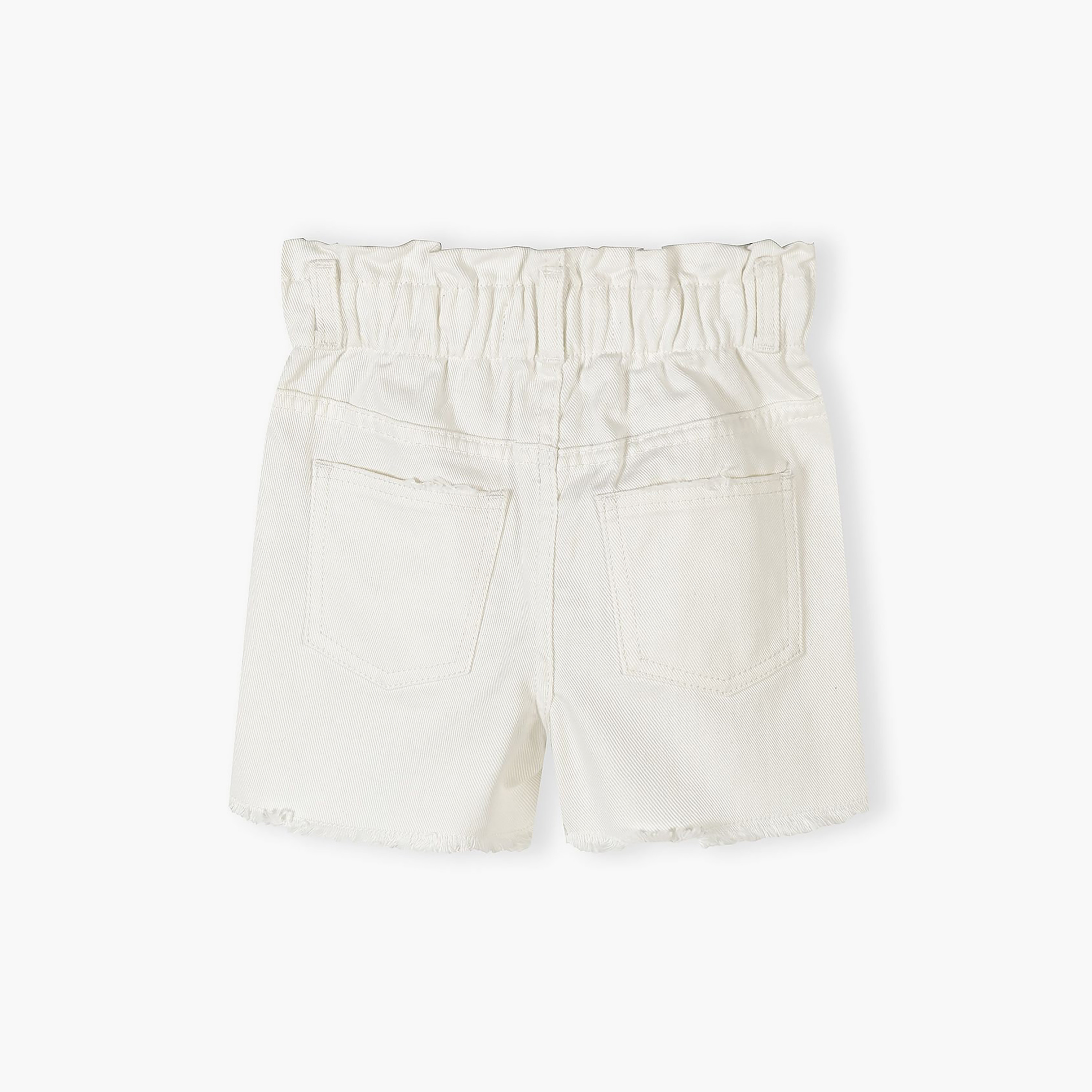 طقم شورت بخصر مطاطي قطعتين من مينوتي-girls-clothing-bottoms-shorts-image-3