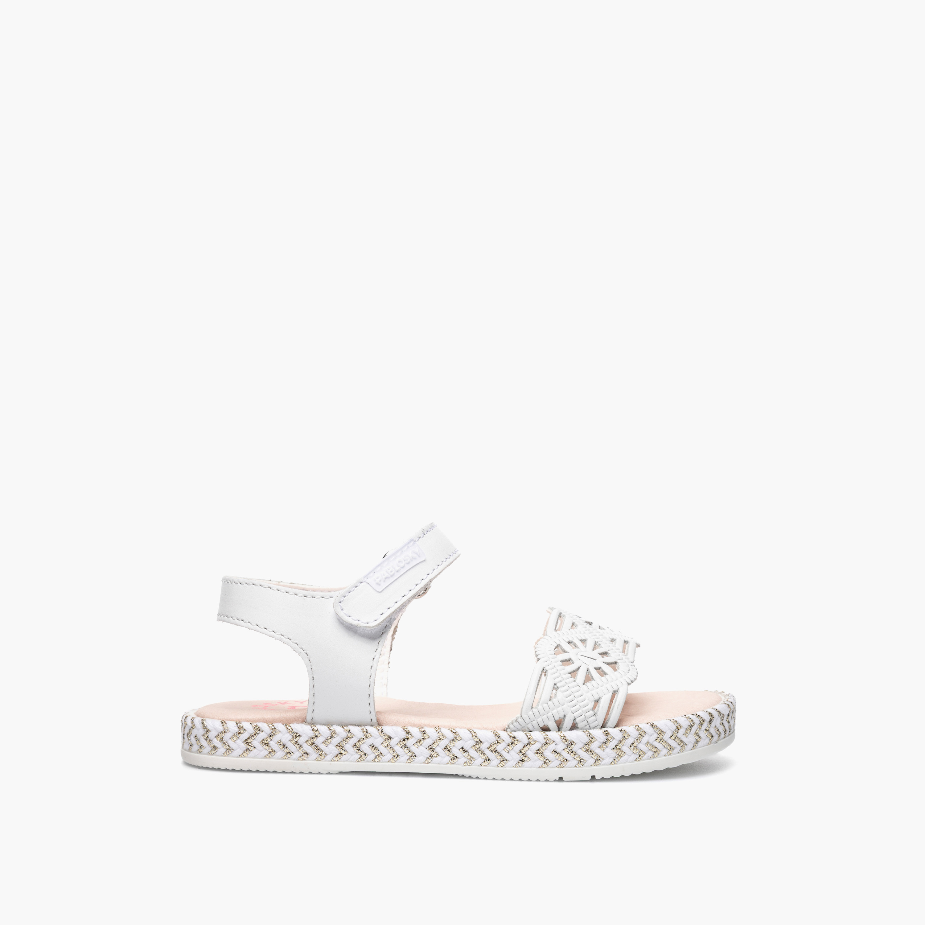 Pablosky Girls Embellished Hook & Loop Sandals-girls-shoes-sandals-image-2