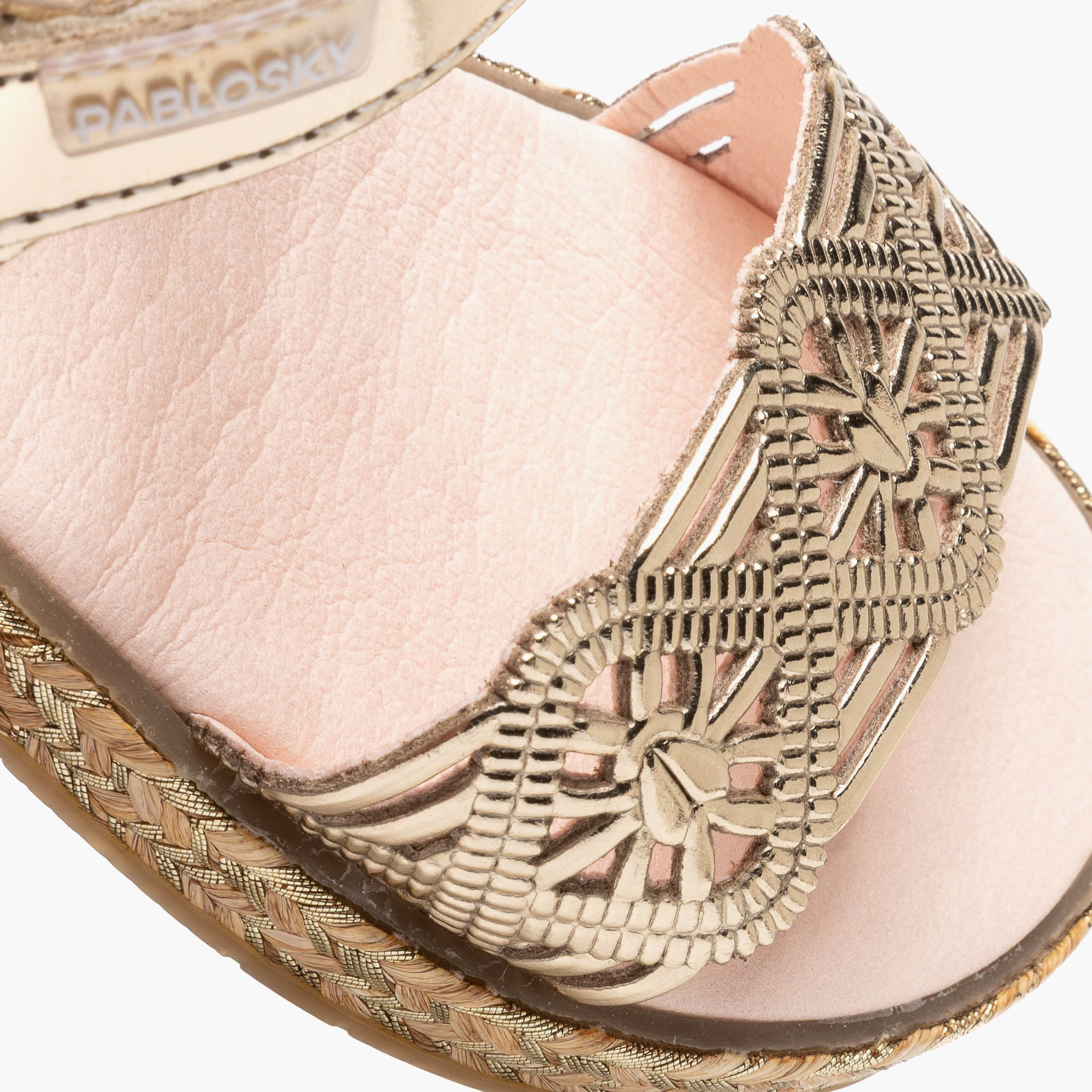 Pablosky Girls Leather Hook & Loop Sandals-girls-shoes-sandals-image-7
