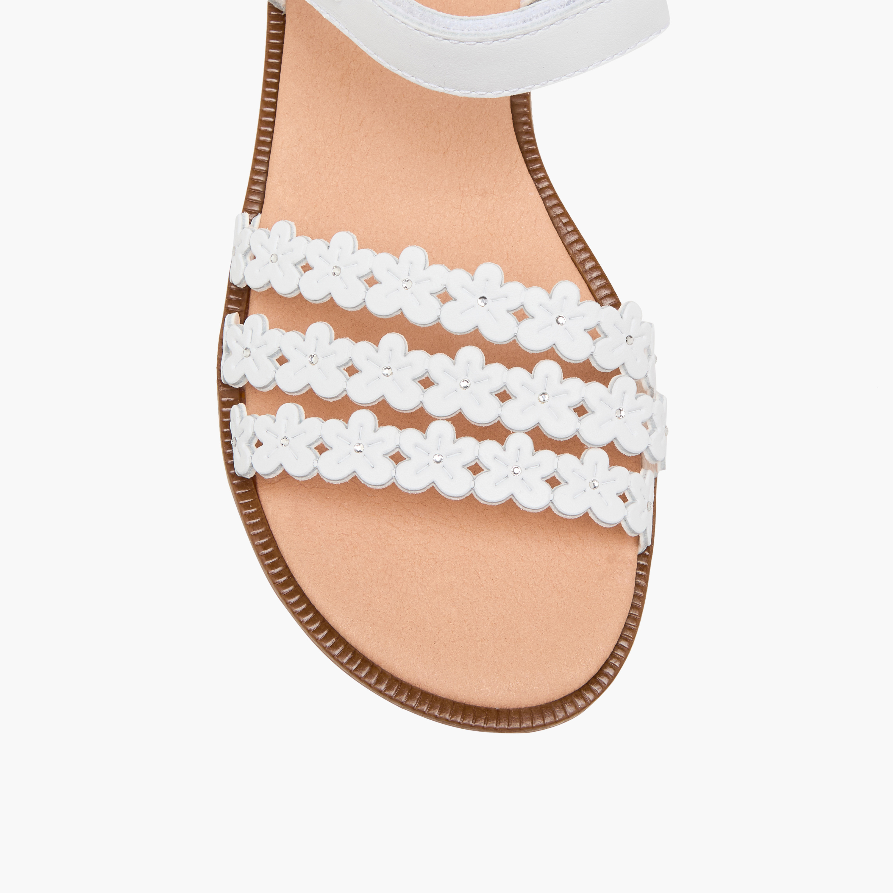 Pablosky Girls Floral Strap Hook & Loop Sandals-girls-shoes-sandals-image-3