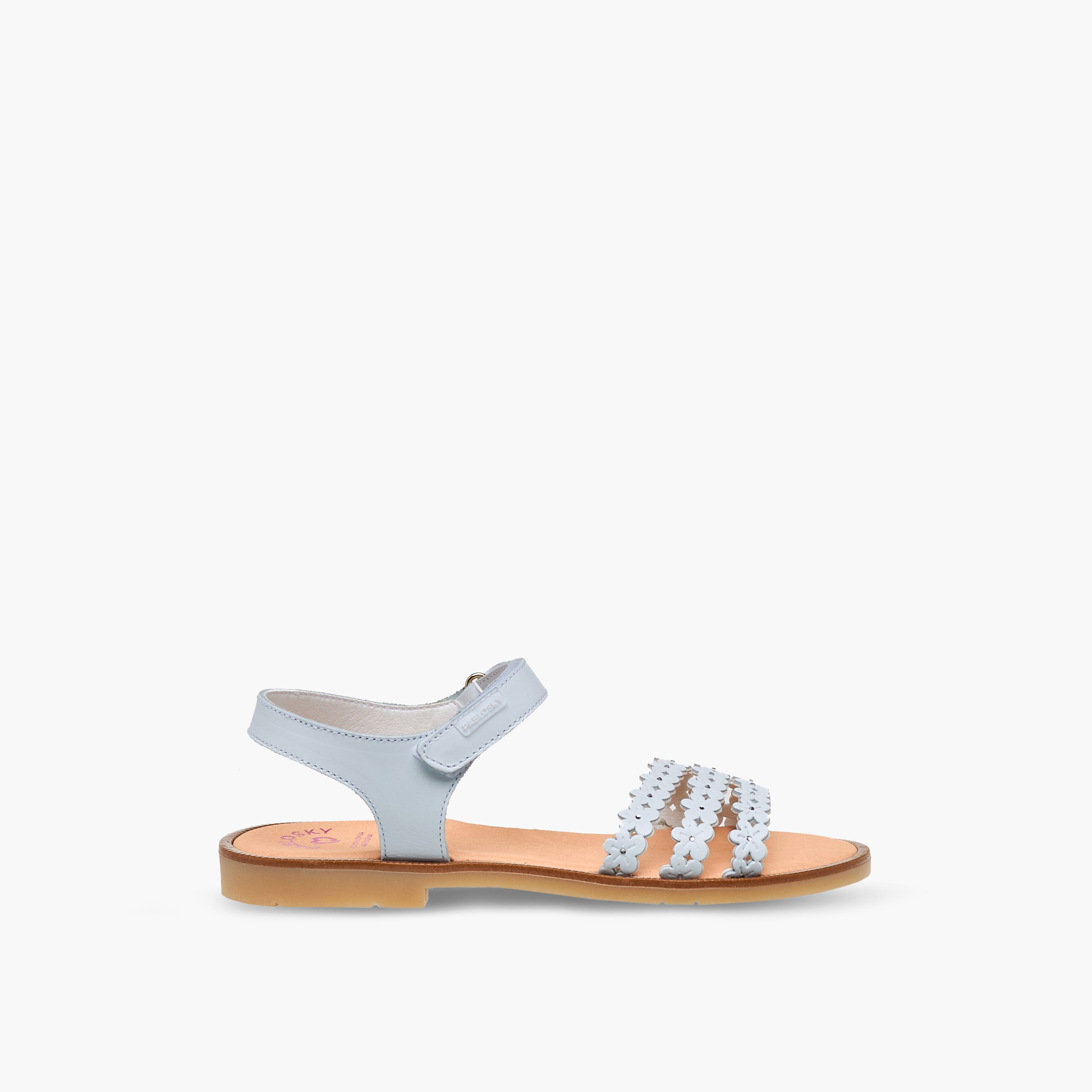Pablosky Girls Floral Design Hook & Loop Sandals-girls-shoes-sandals-image-2