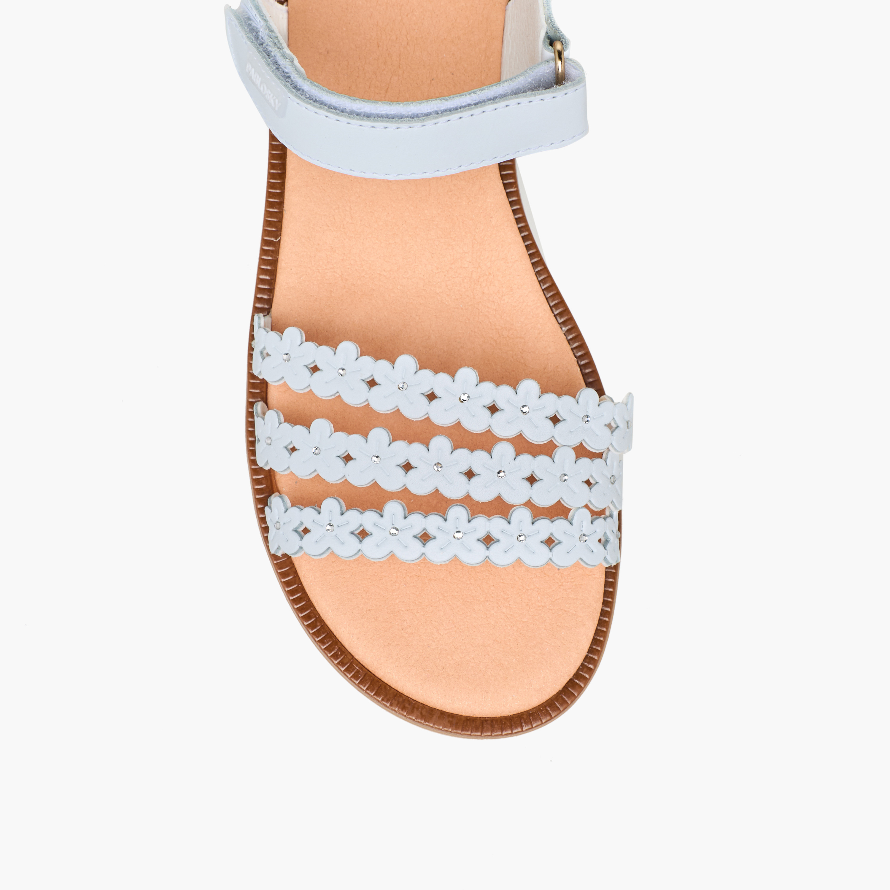 Pablosky Girls Floral Design Hook & Loop Sandals-girls-shoes-sandals-image-3