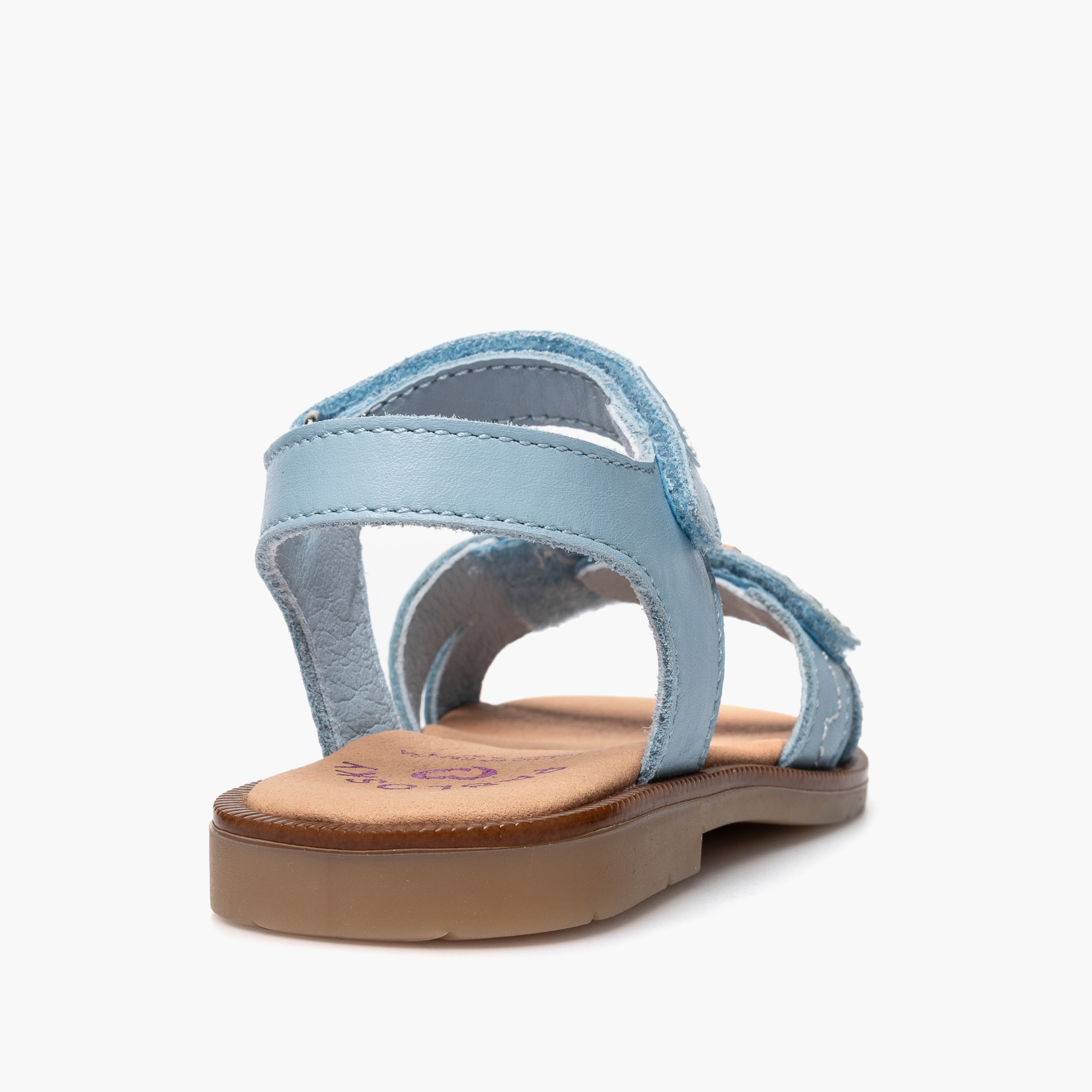 Pablosky Girls Leather Hook & Loop Strap Sandals-girls-shoes-sandals-image-3