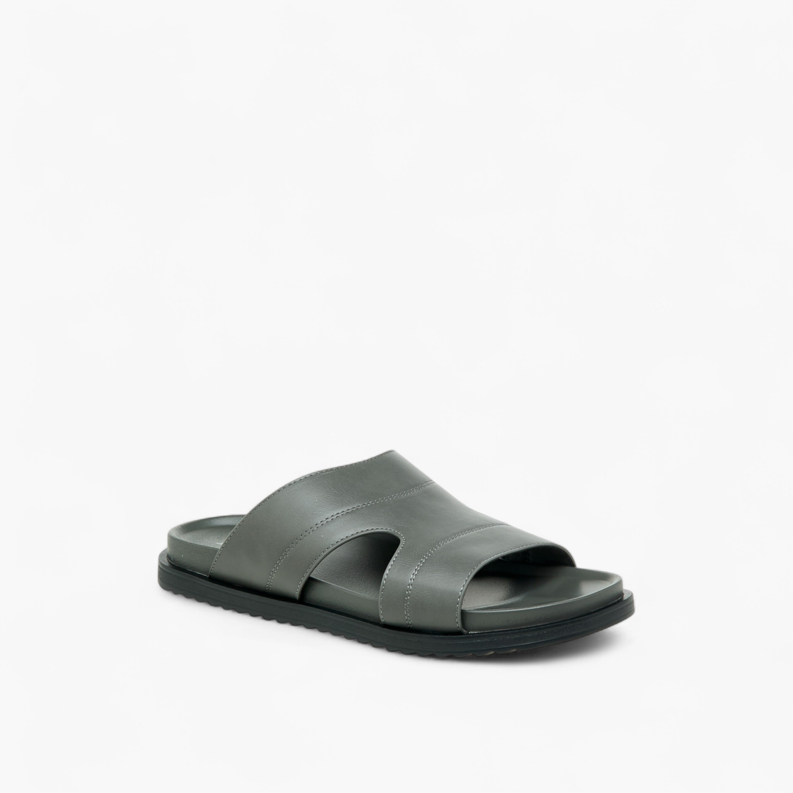 LBL by Shoexpress Cutout Slip-On Sandals-men-shoes-sandals-image-2