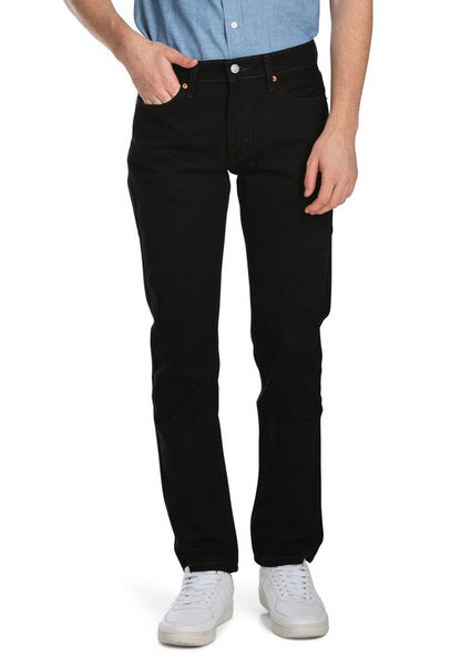 Buy Men's Levi's Men 511 Black Solid Pocket Detail Slim Fit Jeans Online |  Centrepoint UAE