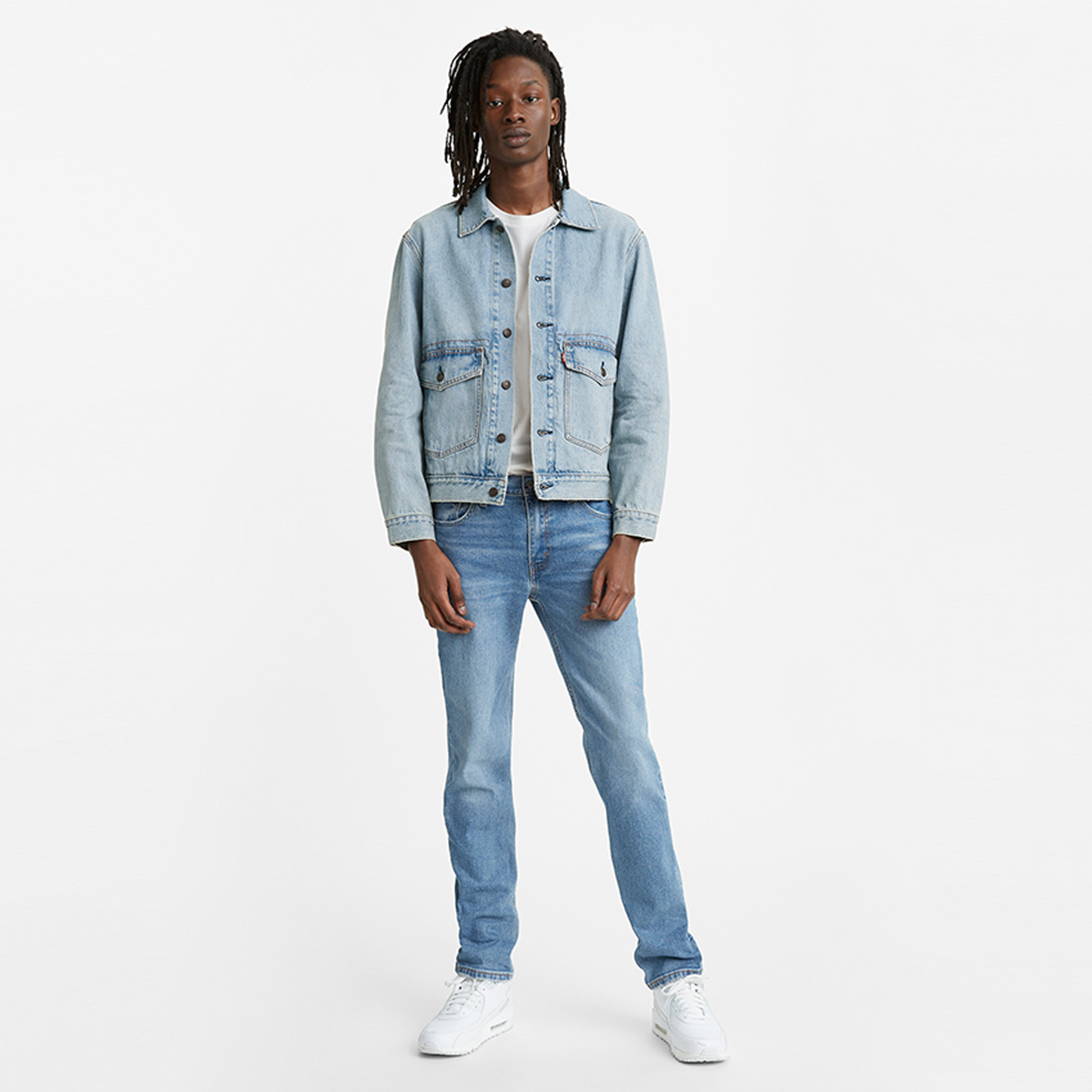 Levis 511 Blue 32" Leg Slim Fit Mid-Rise Button Closure Jeans-men-clothing-bottoms-jeans-image-4