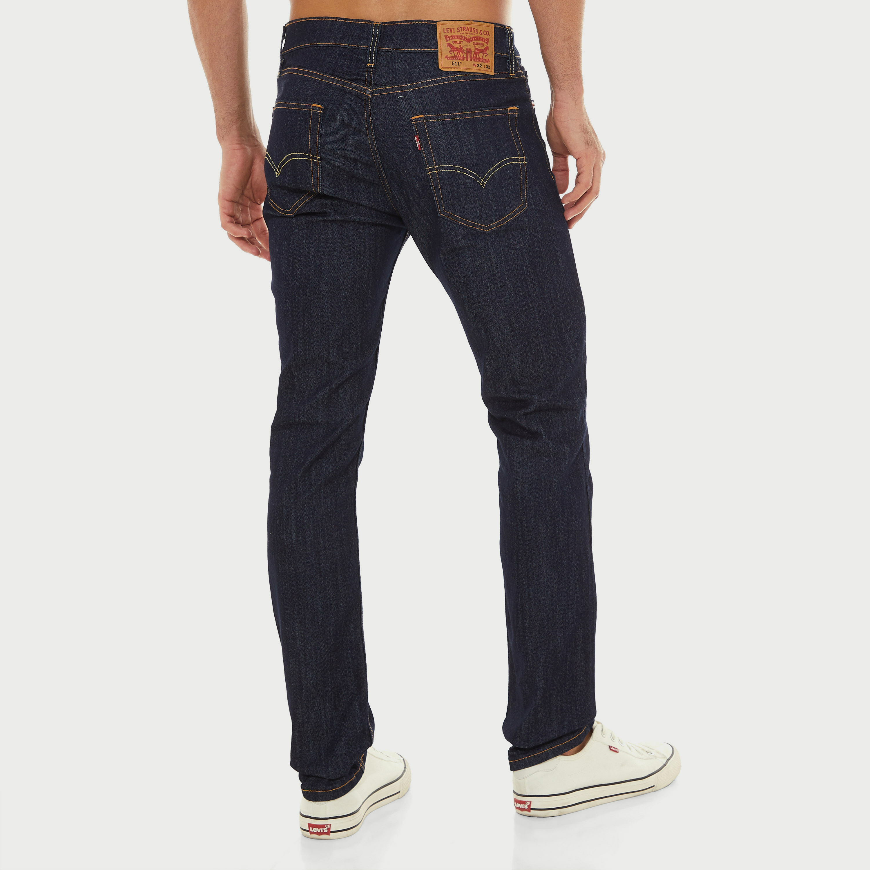 Levi s Blue Slim Fit Mid Rise Jeans