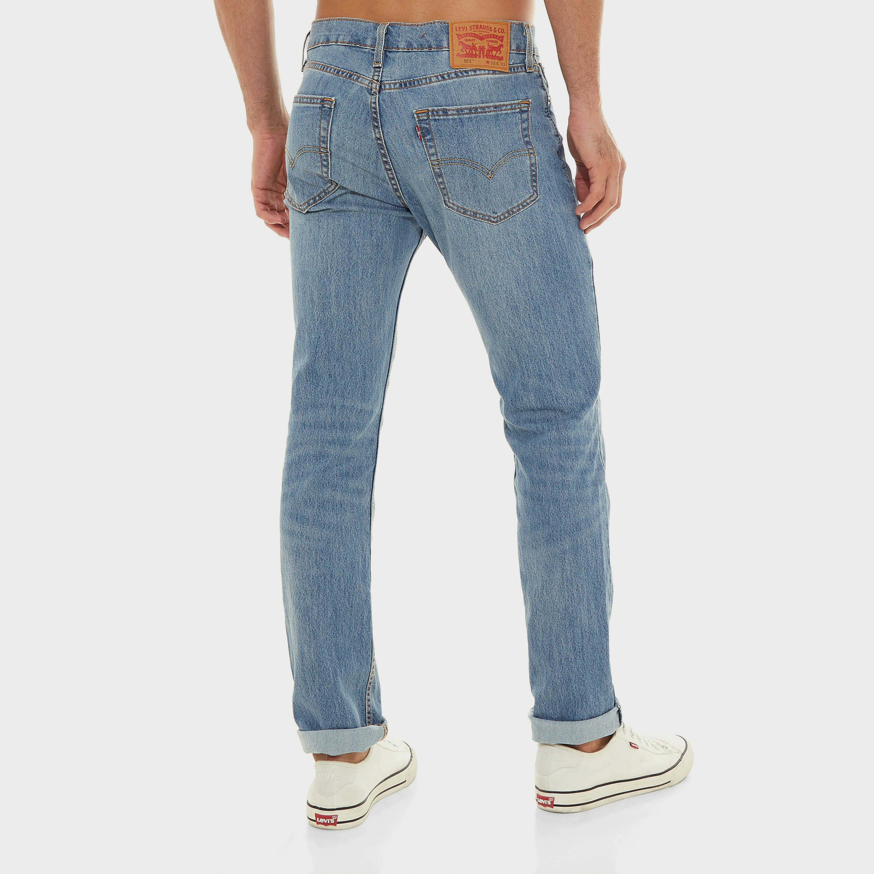 Levi's Blue Slim Fit Mid Rise Jeans-men-clothing-bottoms-jeans-image-3