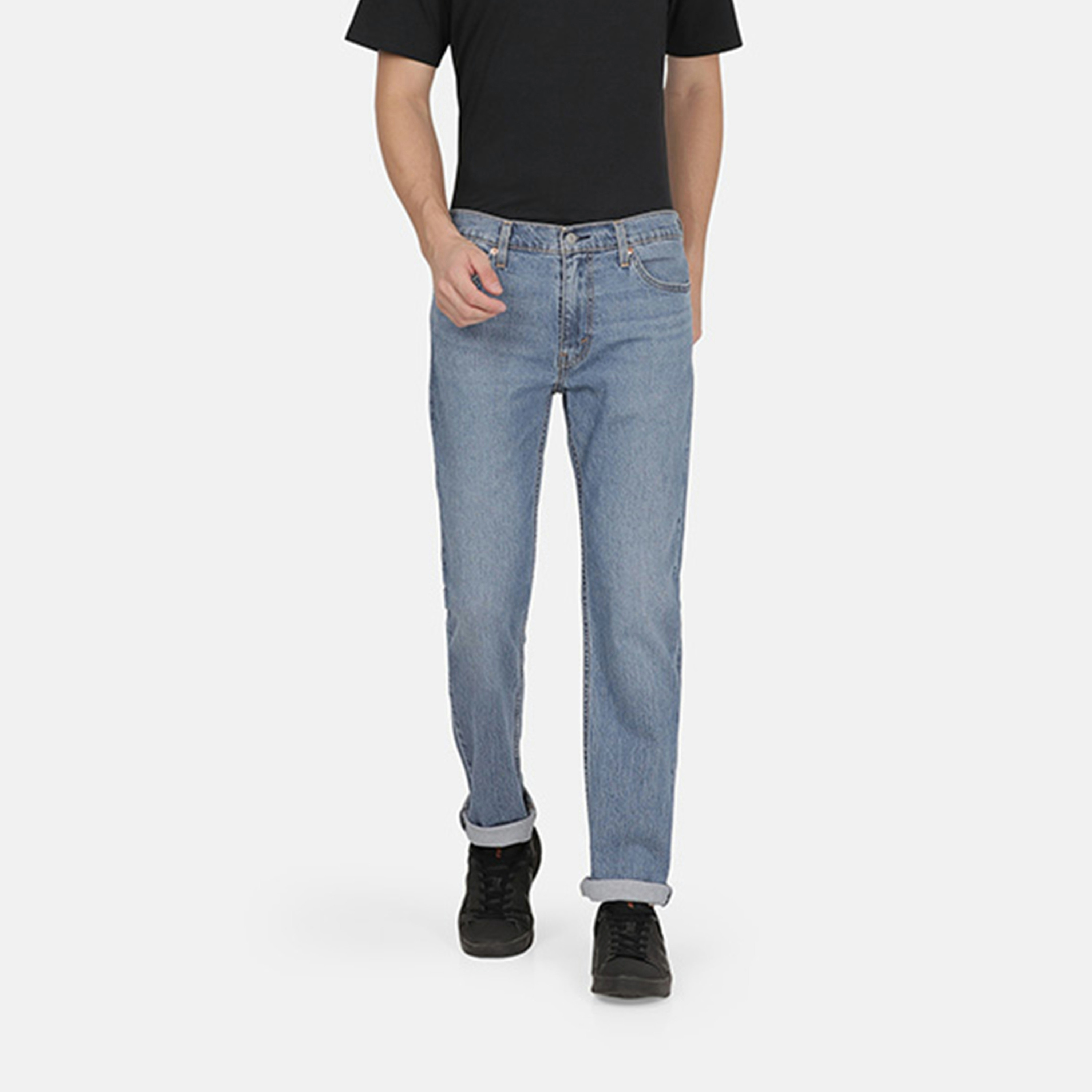 Levi's 511 Slim Fit Blue 5-Pocket Men's Jeans-men-clothing-bottoms-jeans-image-1